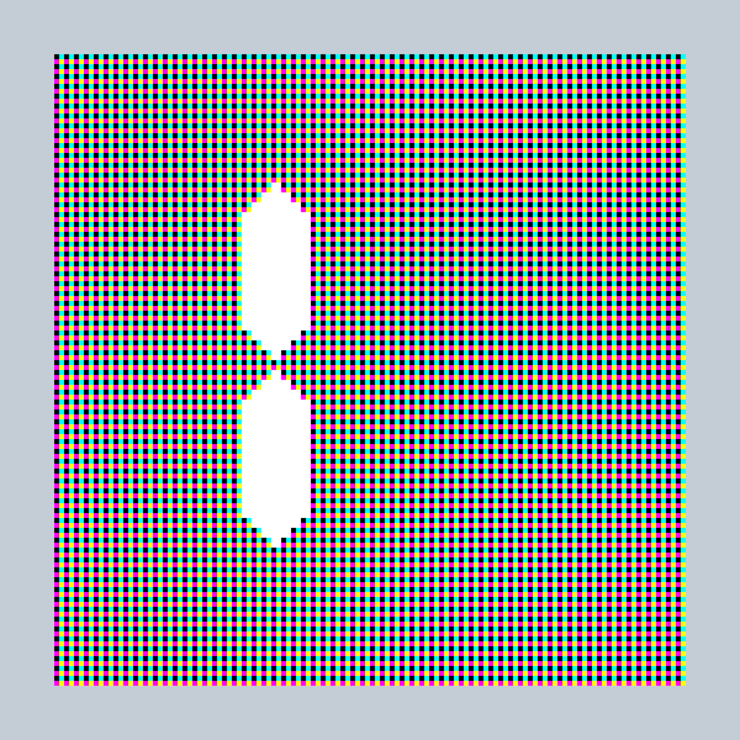 Art Blocks - Art Blocks v2 - 27-Bit Digital #576 - NFT # 21000576