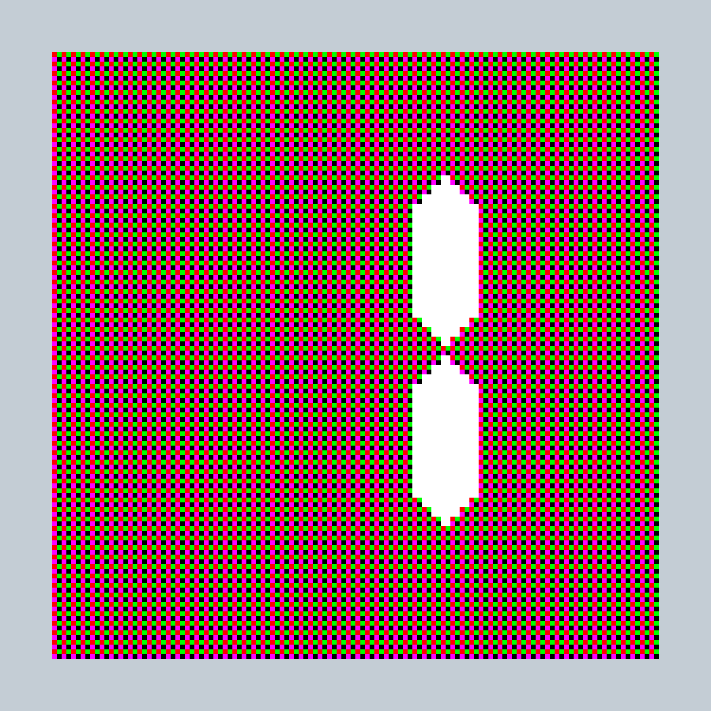 Art Blocks - Art Blocks v2 - 27-Bit Digital #580 - NFT # 21000580