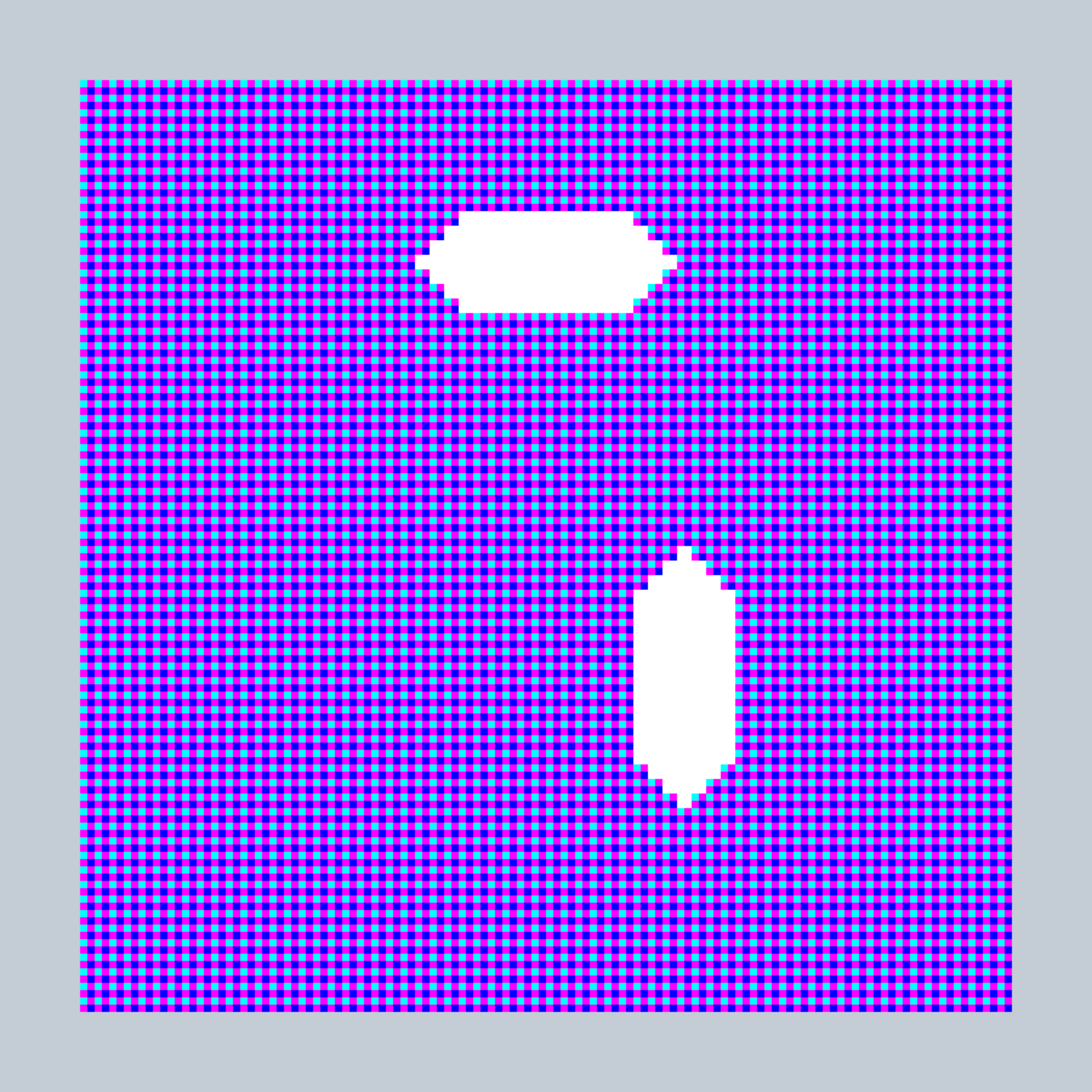 Art Blocks - Art Blocks v2 - 27-Bit Digital #591 - NFT # 21000591