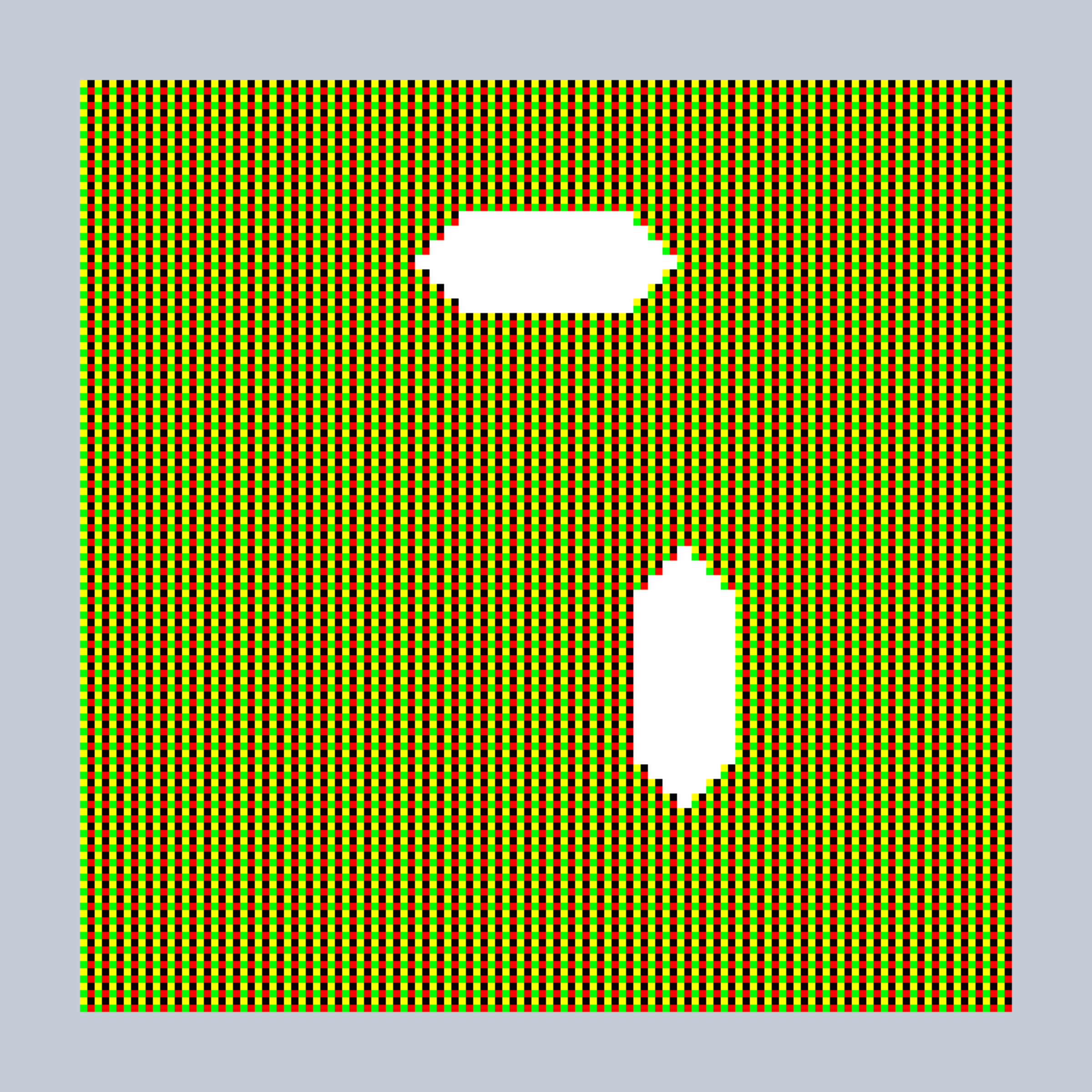 Art Blocks - Art Blocks v2 - 27-Bit Digital #599 - NFT # 21000599