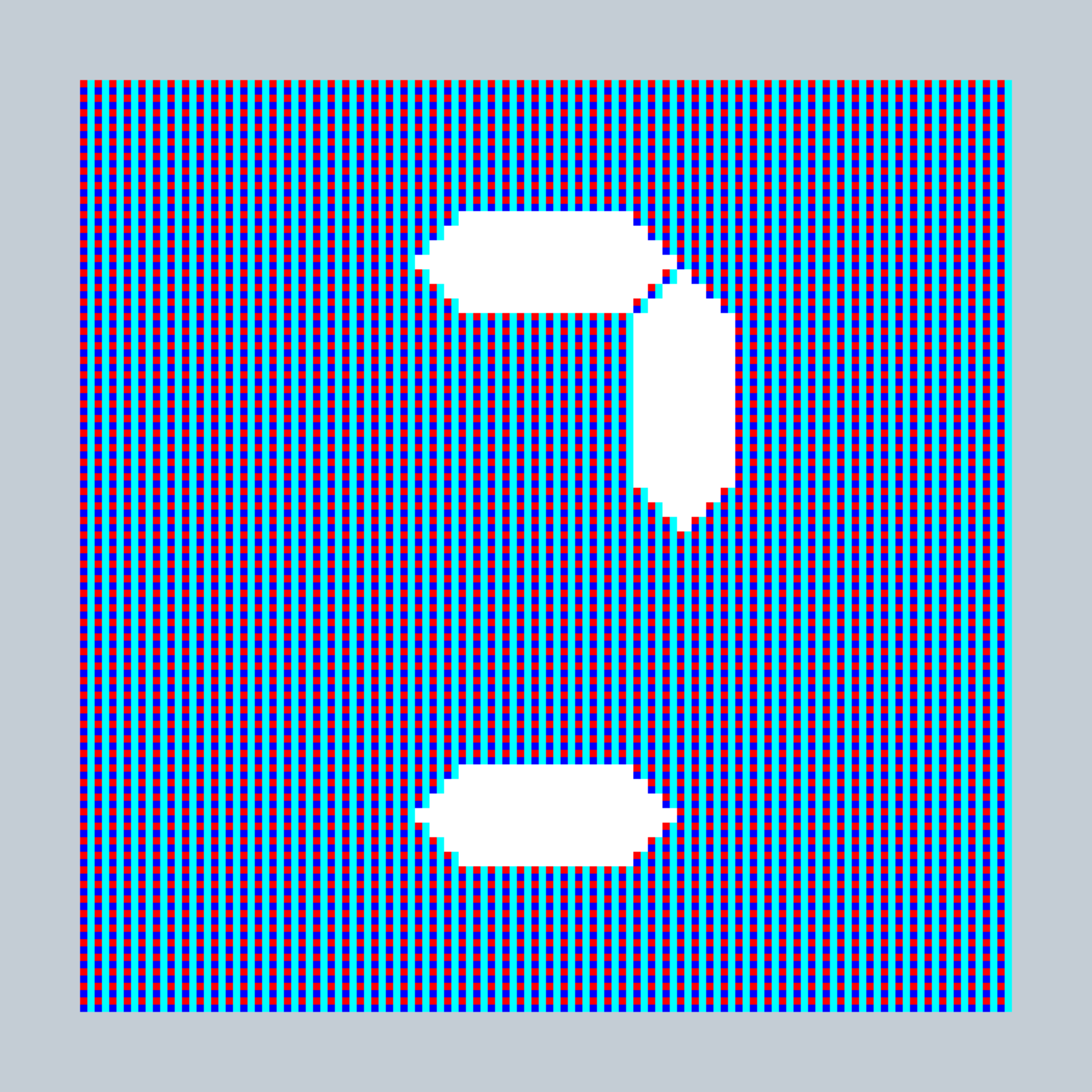 Art Blocks - Art Blocks v2 - 27-Bit Digital #602 - NFT # 21000602