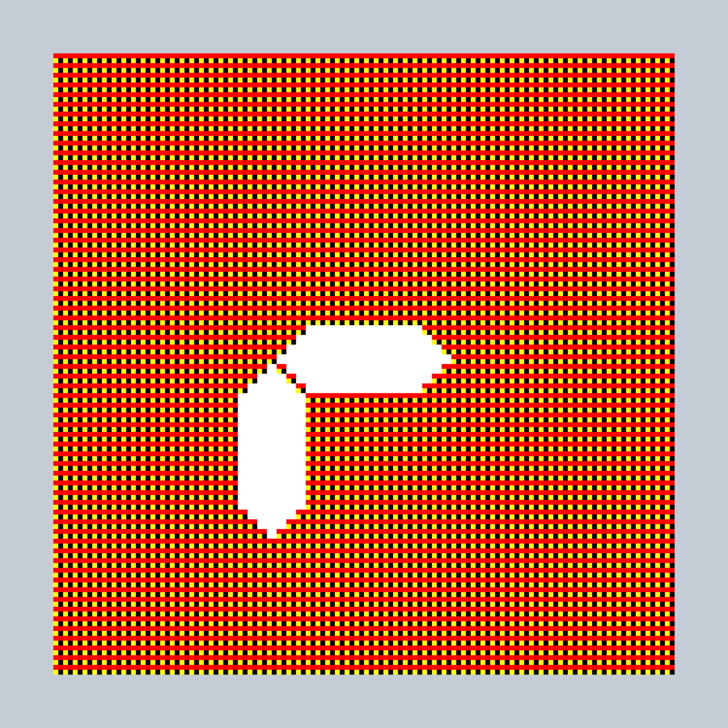 Art Blocks - Art Blocks v2 - 27-Bit Digital #606 - NFT # 21000606