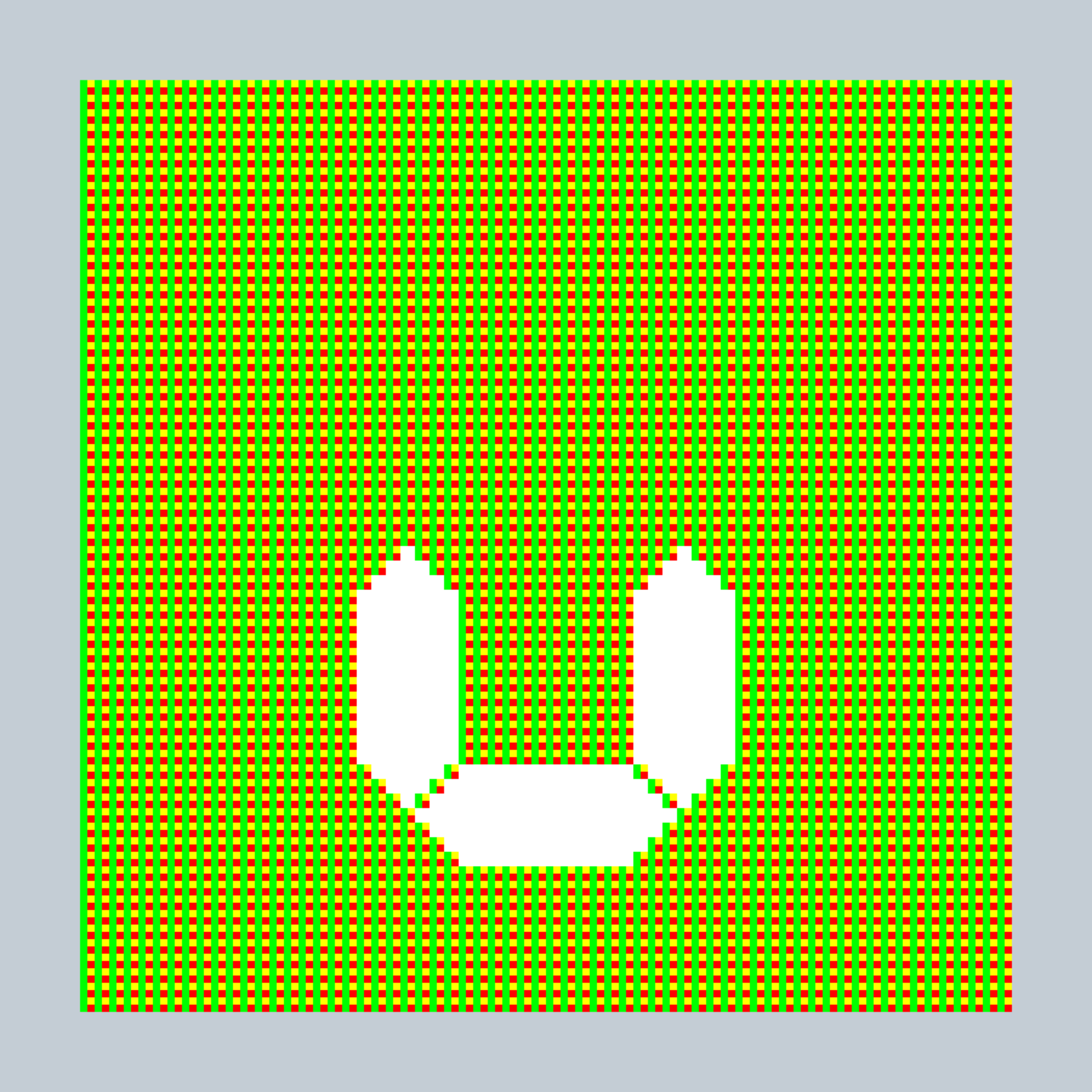 Art Blocks - Art Blocks v2 - 27-Bit Digital #608 - NFT # 21000608