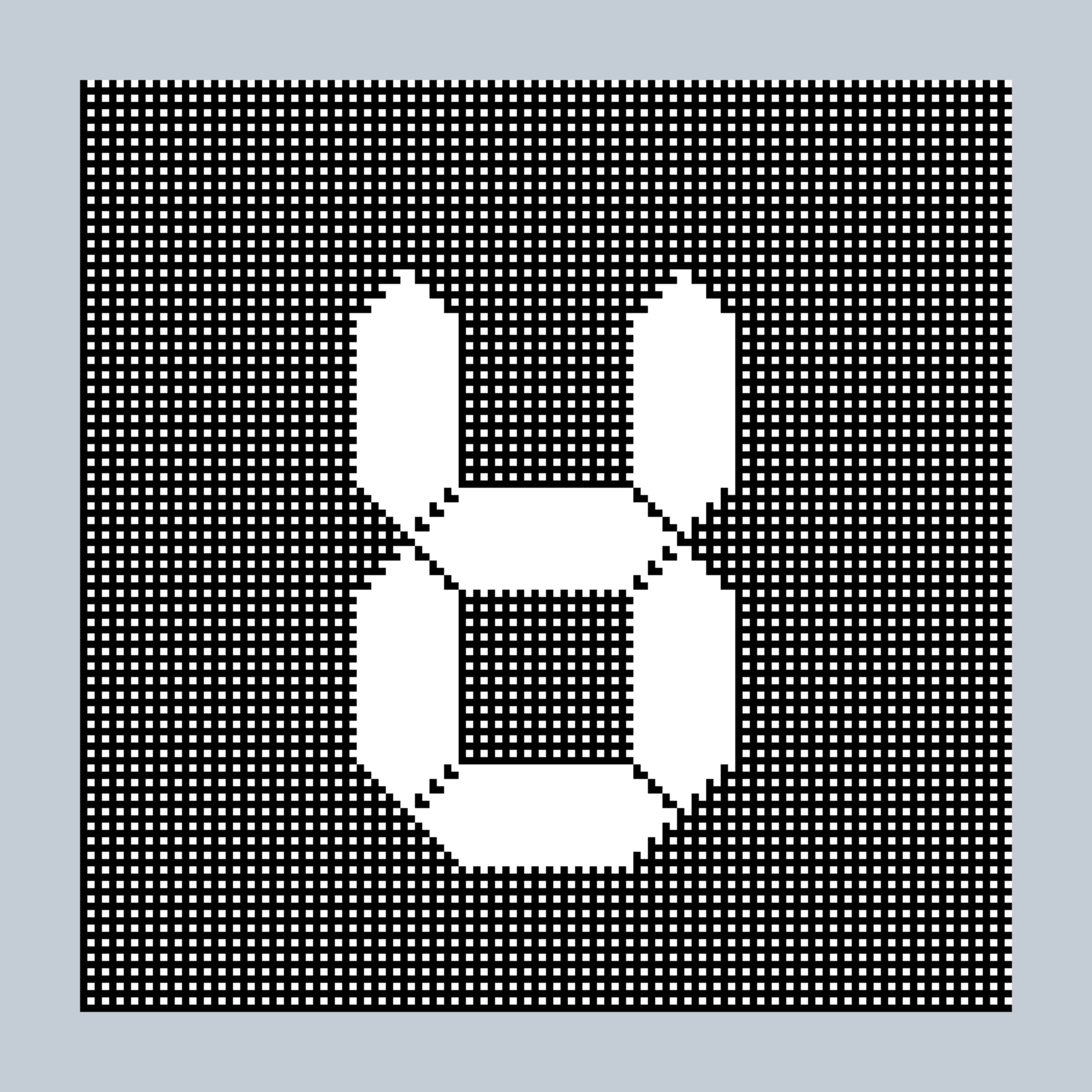 Art Blocks - Art Blocks v2 - 27-Bit Digital #609 - NFT # 21000609