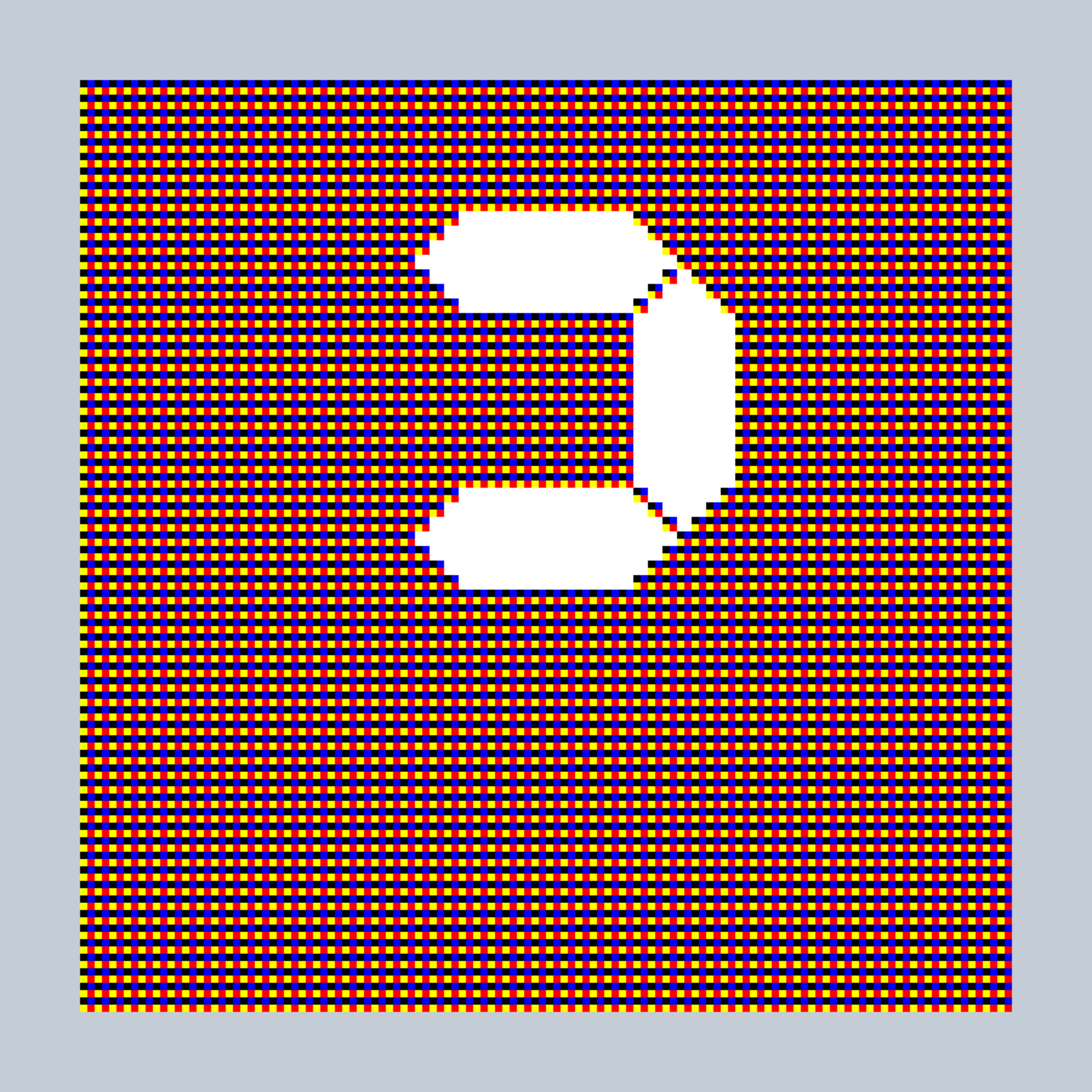 Art Blocks - Art Blocks v2 - 27-Bit Digital #611 - NFT # 21000611