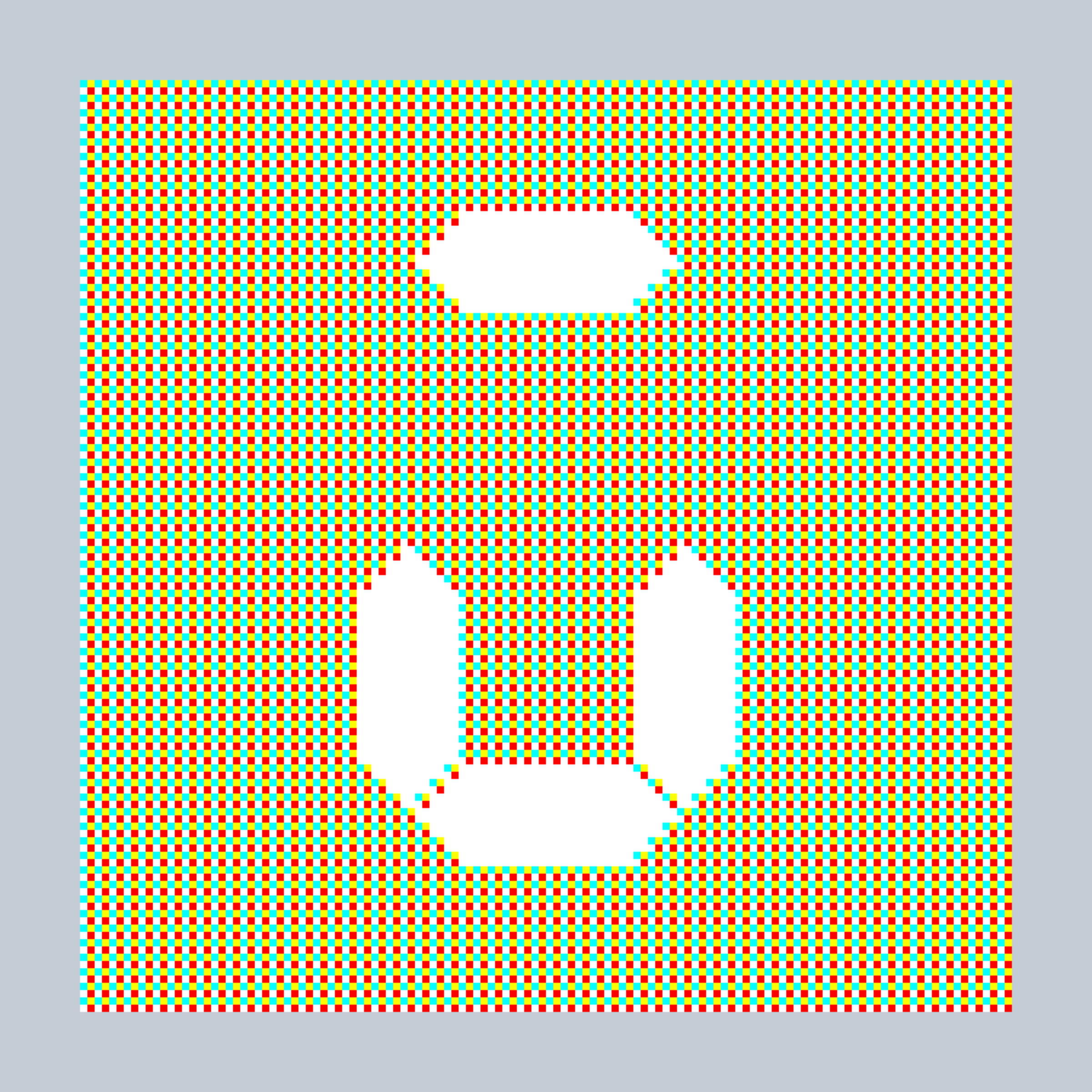 Art Blocks - Art Blocks v2 - 27-Bit Digital #619 - NFT # 21000619