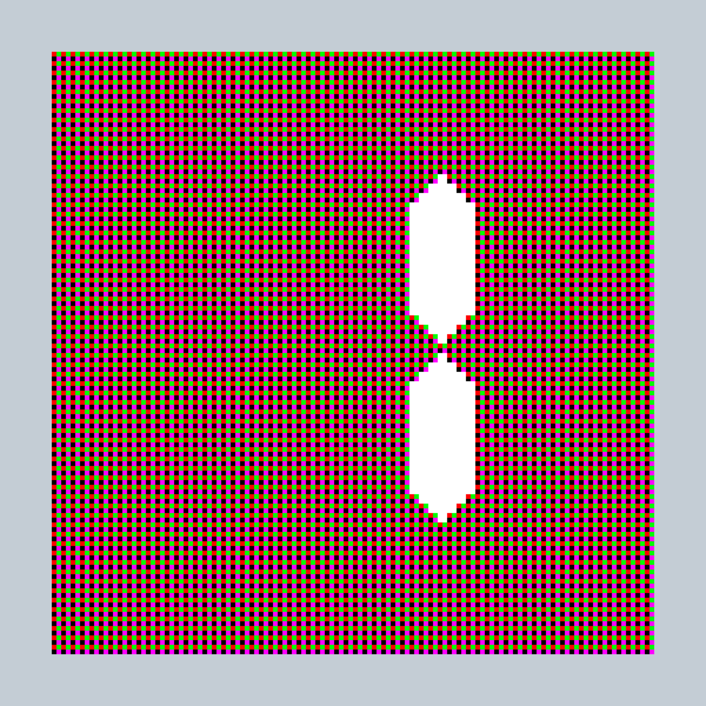 Art Blocks - Art Blocks v2 - 27-Bit Digital #620 - NFT # 21000620