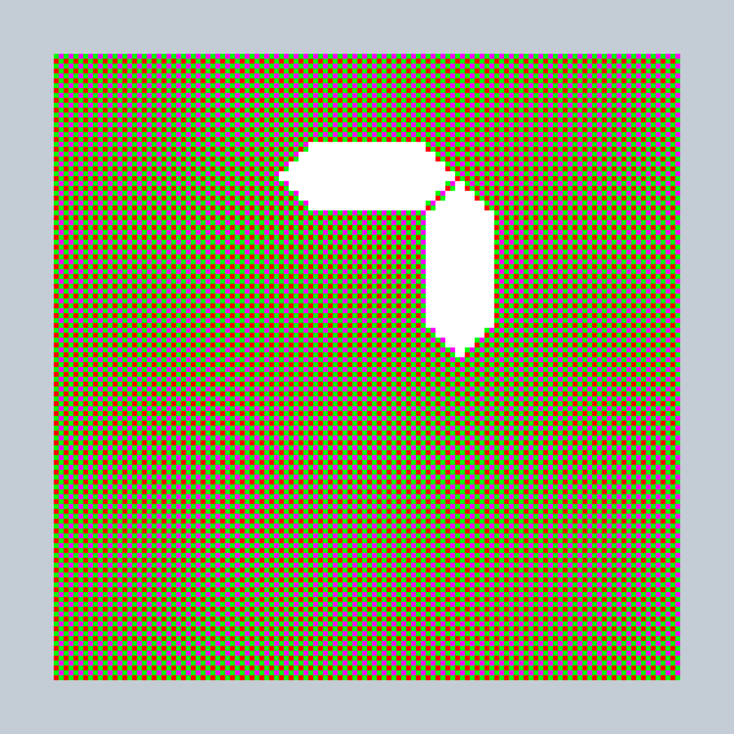 Art Blocks - Art Blocks v2 - 27-Bit Digital #623 - NFT # 21000623