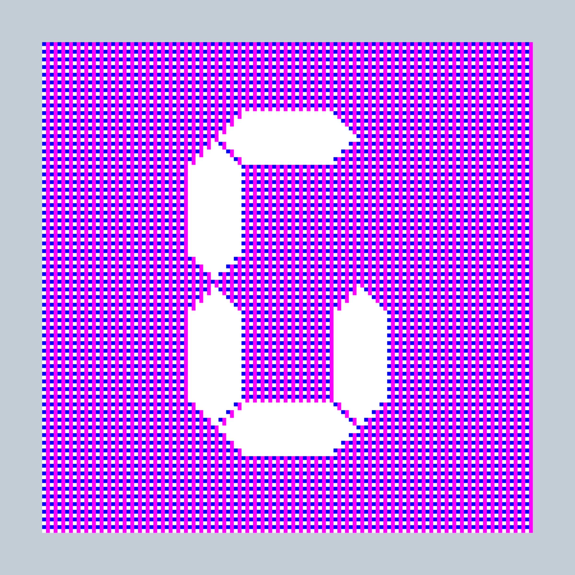 Art Blocks - Art Blocks v2 - 27-Bit Digital #625 - NFT # 21000625