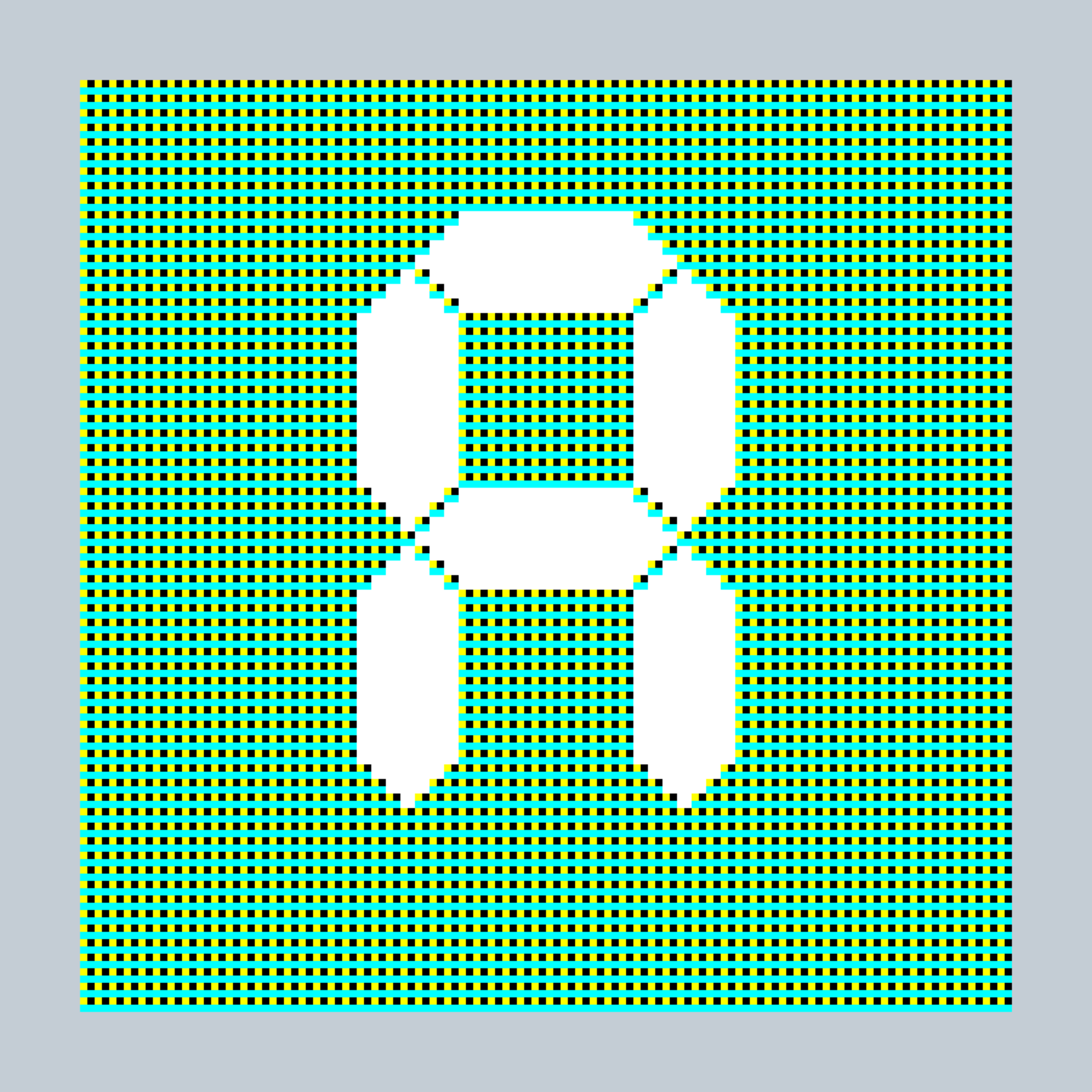 Art Blocks - Art Blocks v2 - 27-Bit Digital #627 - NFT # 21000627