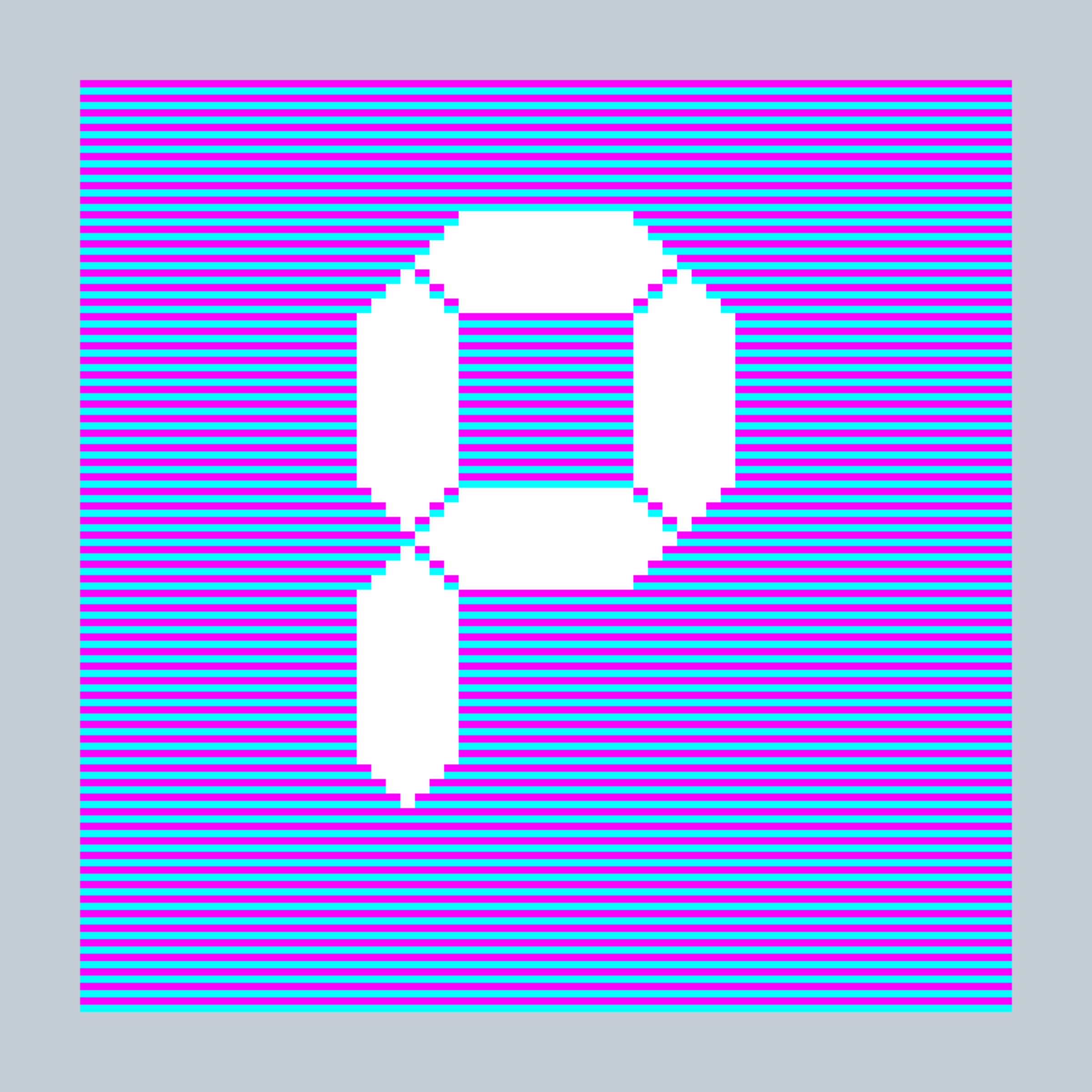 Art Blocks - Art Blocks v2 - 27-Bit Digital #628 - NFT # 21000628