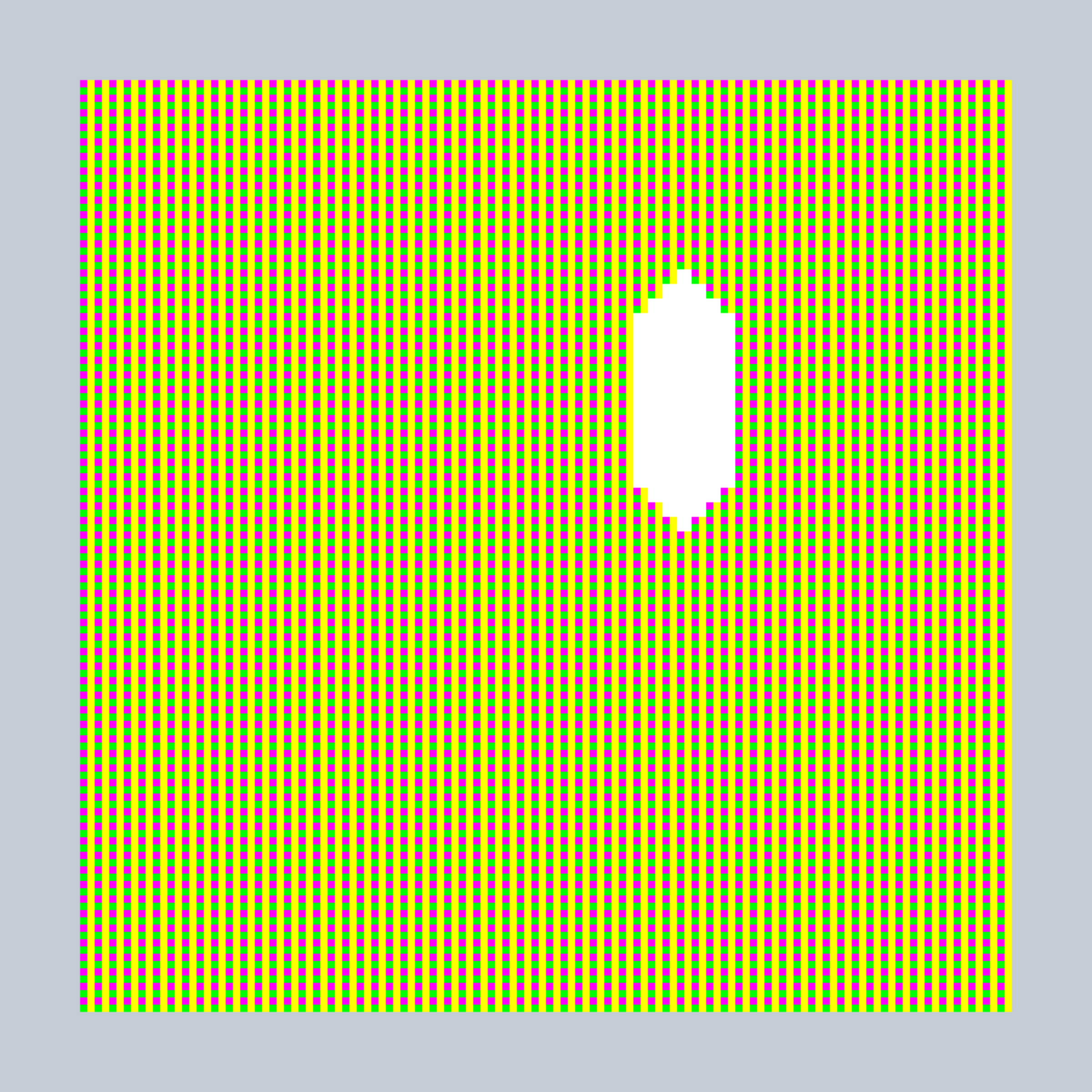 Art Blocks - Art Blocks v2 - 27-Bit Digital #632 - NFT # 21000632