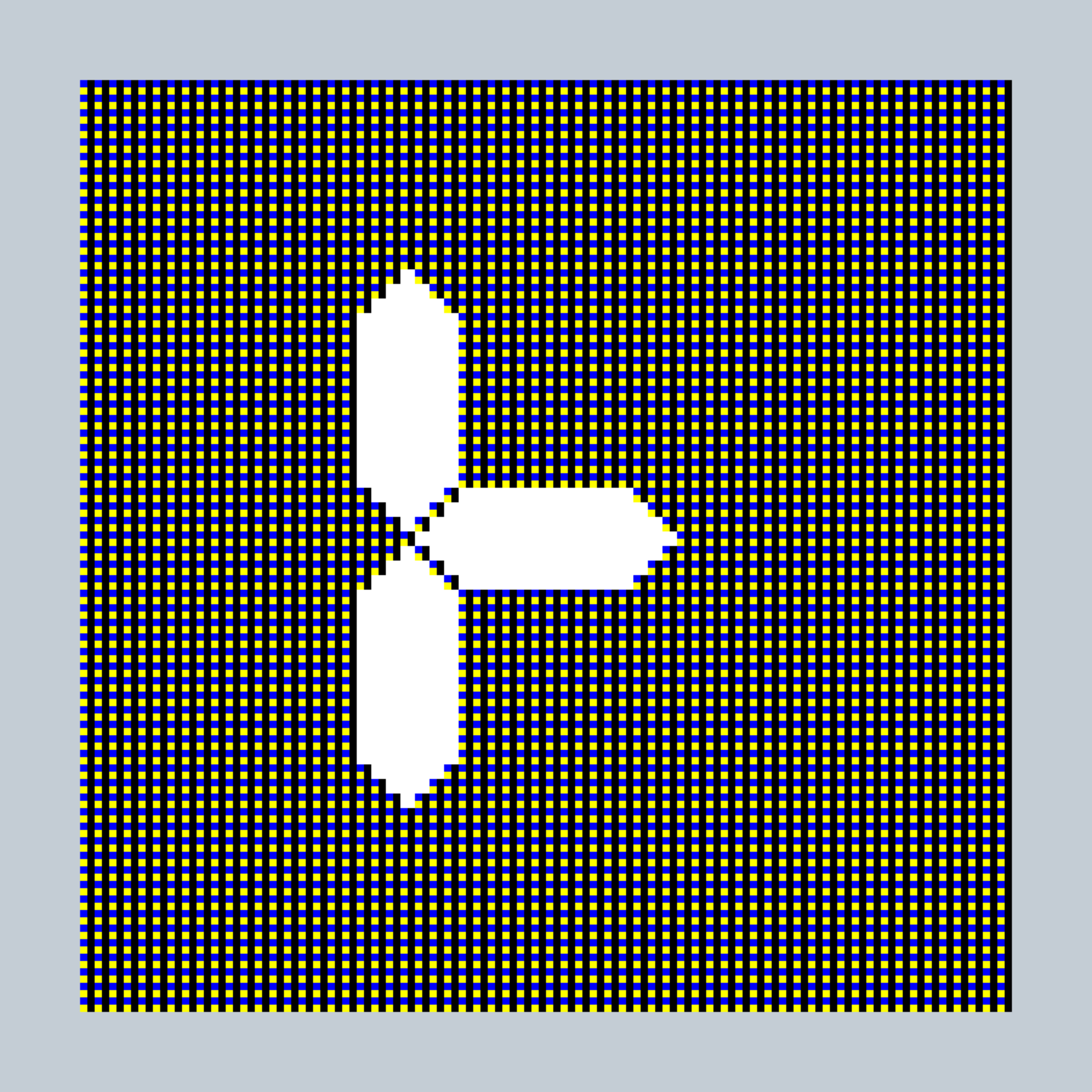 Art Blocks - Art Blocks v2 - 27-Bit Digital #639 - NFT # 21000639