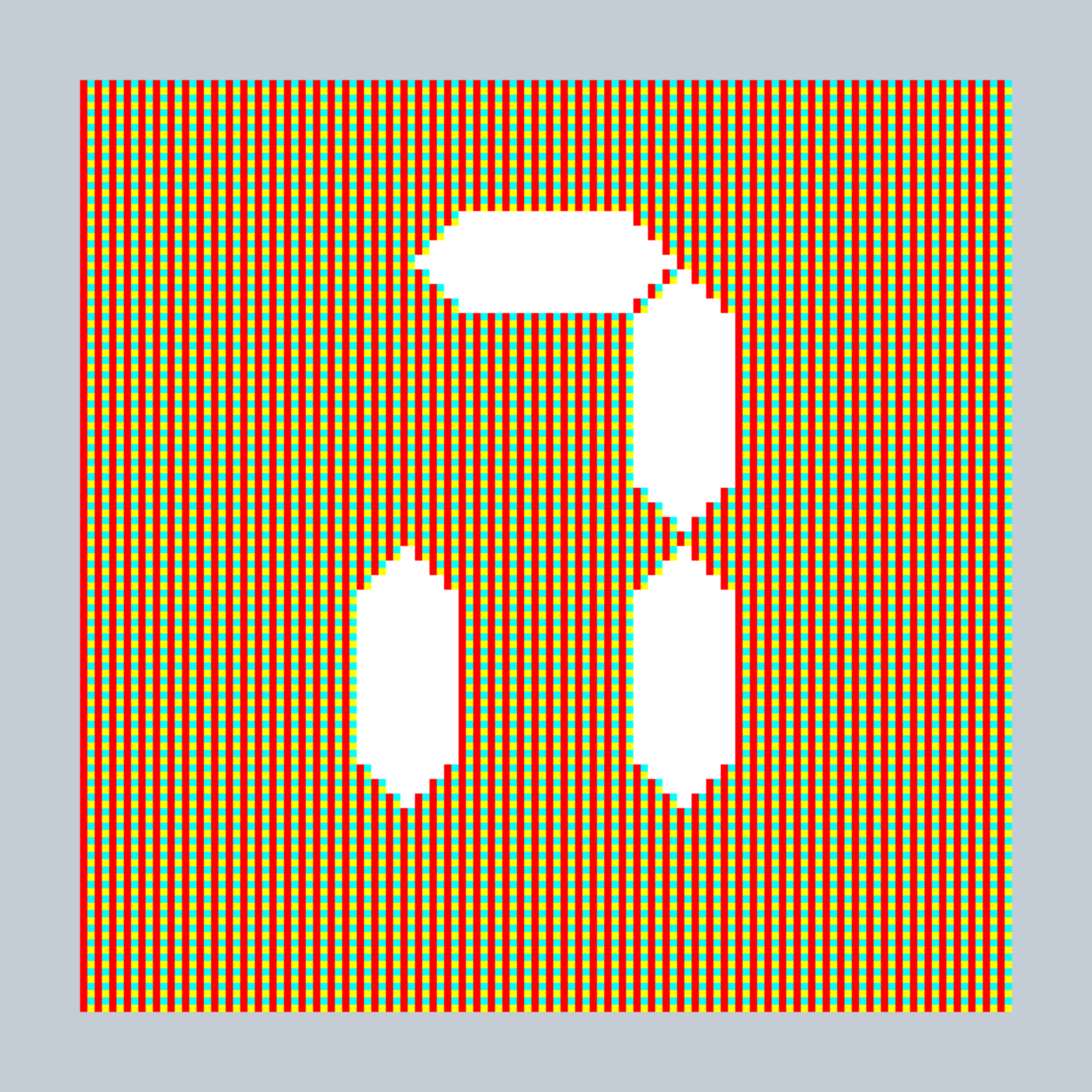 Art Blocks - Art Blocks v2 - 27-Bit Digital #640 - NFT # 21000640