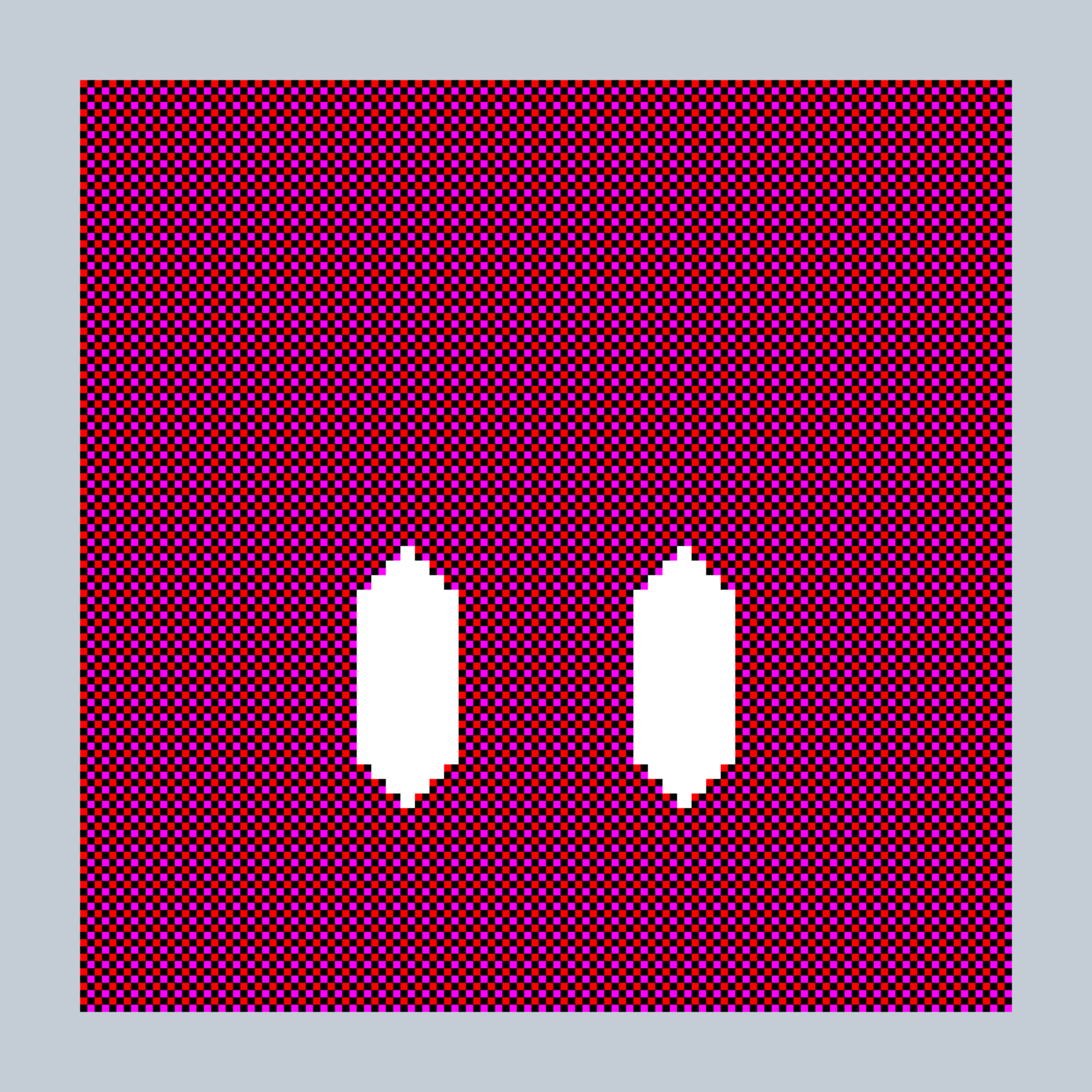 Art Blocks - Art Blocks v2 - 27-Bit Digital #642 - NFT # 21000642