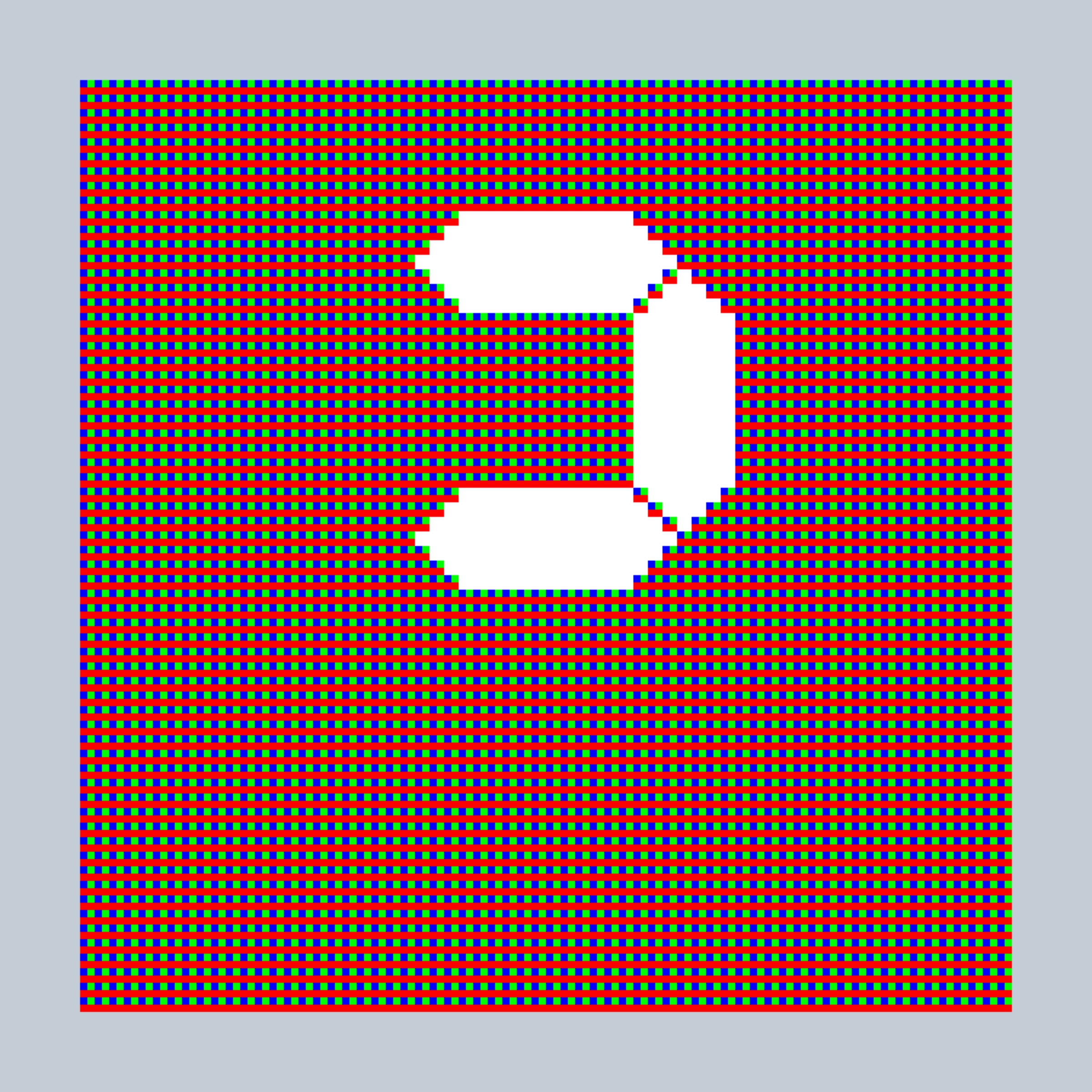 Art Blocks - Art Blocks v2 - 27-Bit Digital #646 - NFT # 21000646