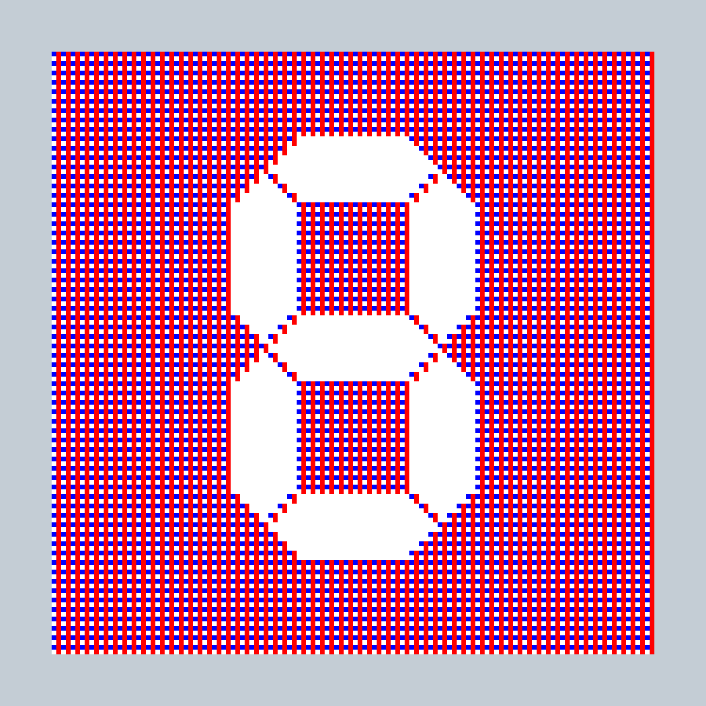 Art Blocks - Art Blocks v2 - 27-Bit Digital #648 - NFT # 21000648