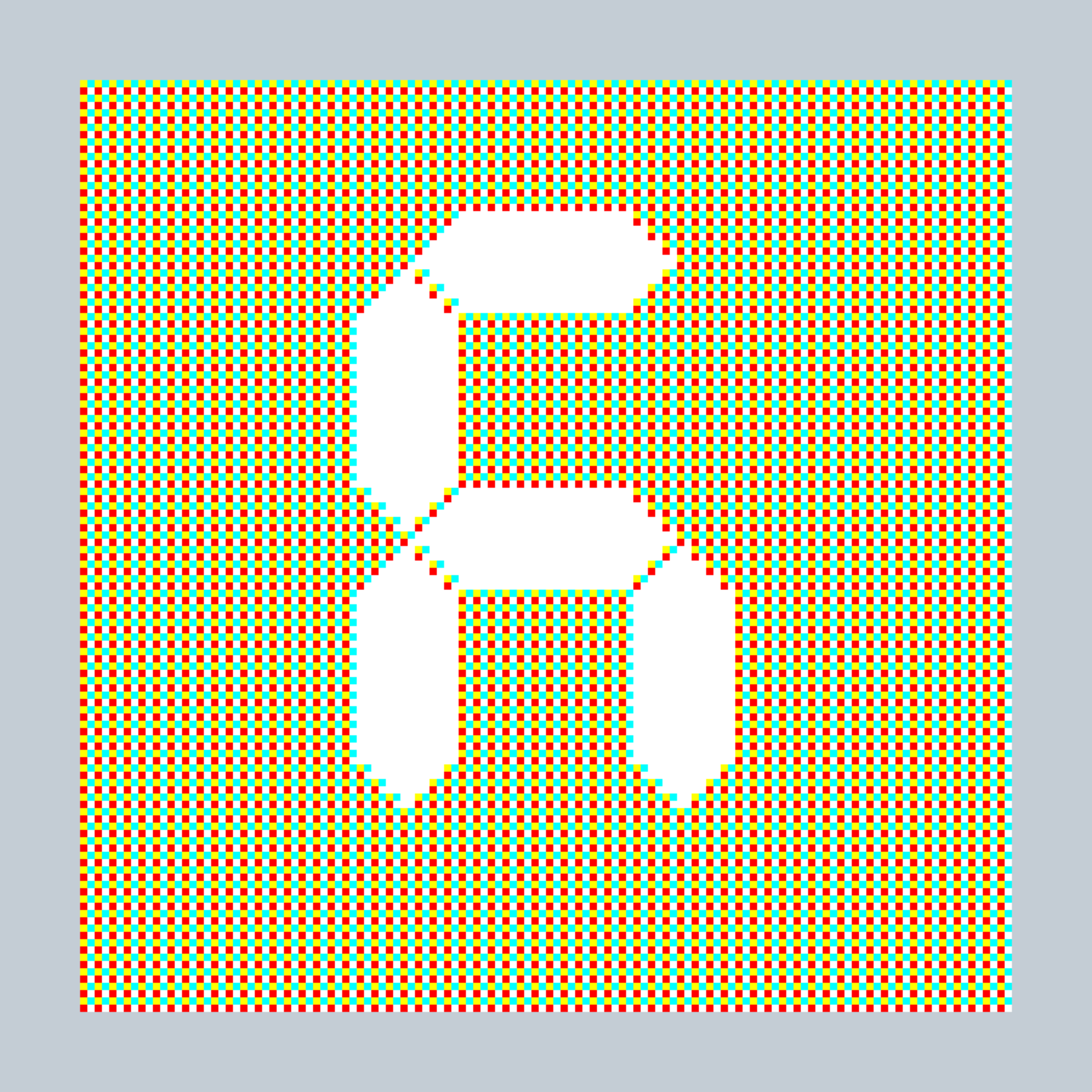 Art Blocks - Art Blocks v2 - 27-Bit Digital #652 - NFT # 21000652