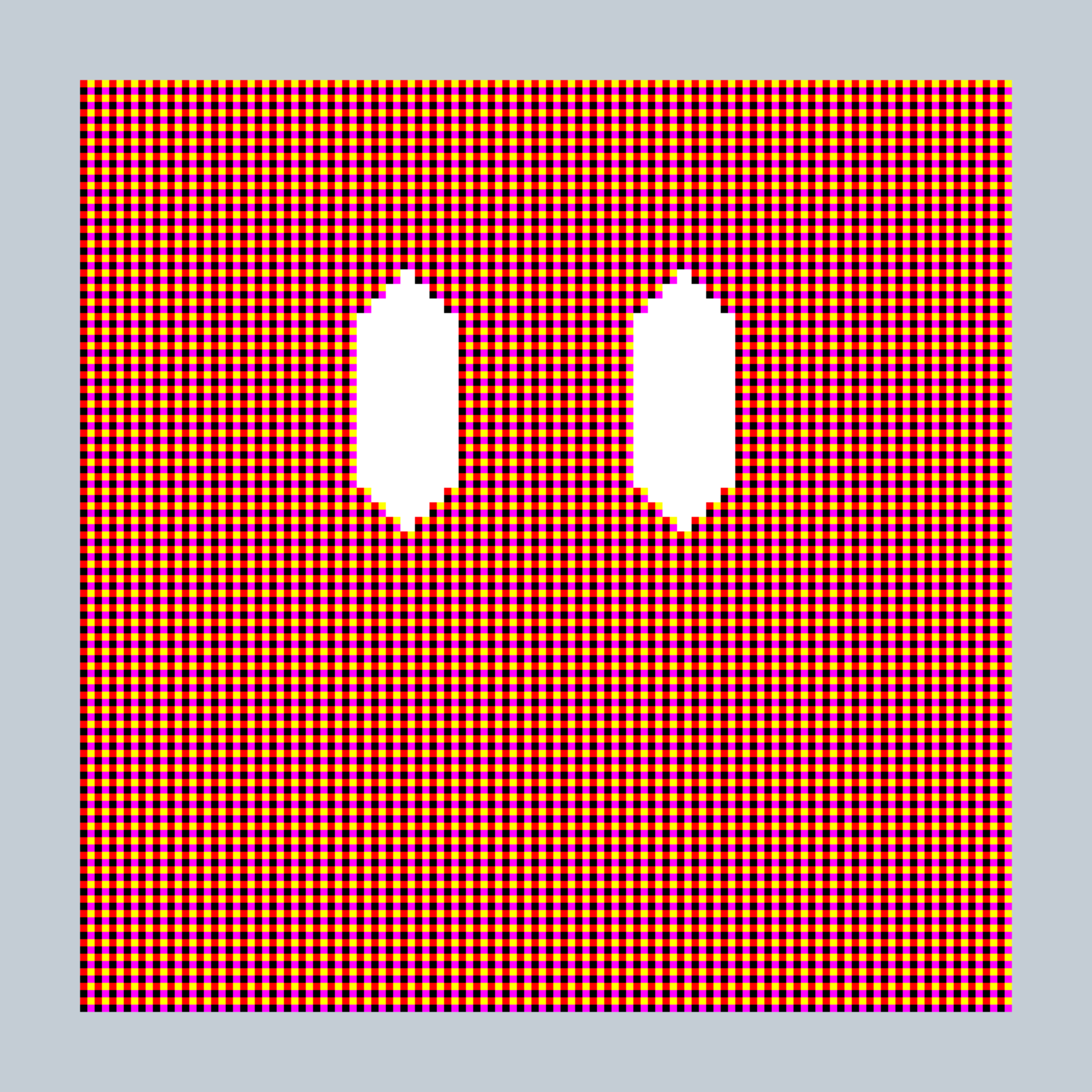 Art Blocks - Art Blocks v2 - 27-Bit Digital #653 - NFT # 21000653