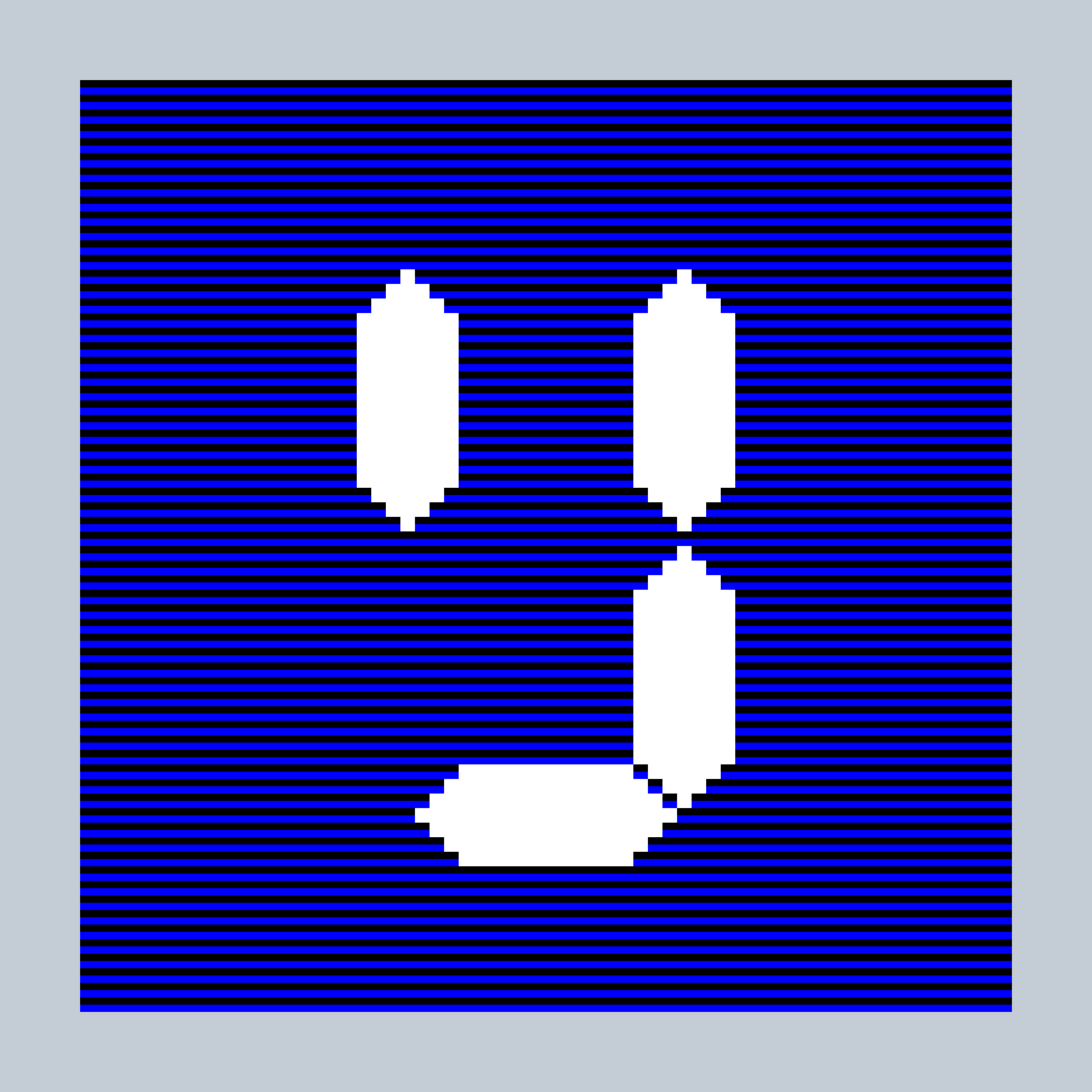 Art Blocks - Art Blocks v2 - 27-Bit Digital #655 - NFT # 21000655