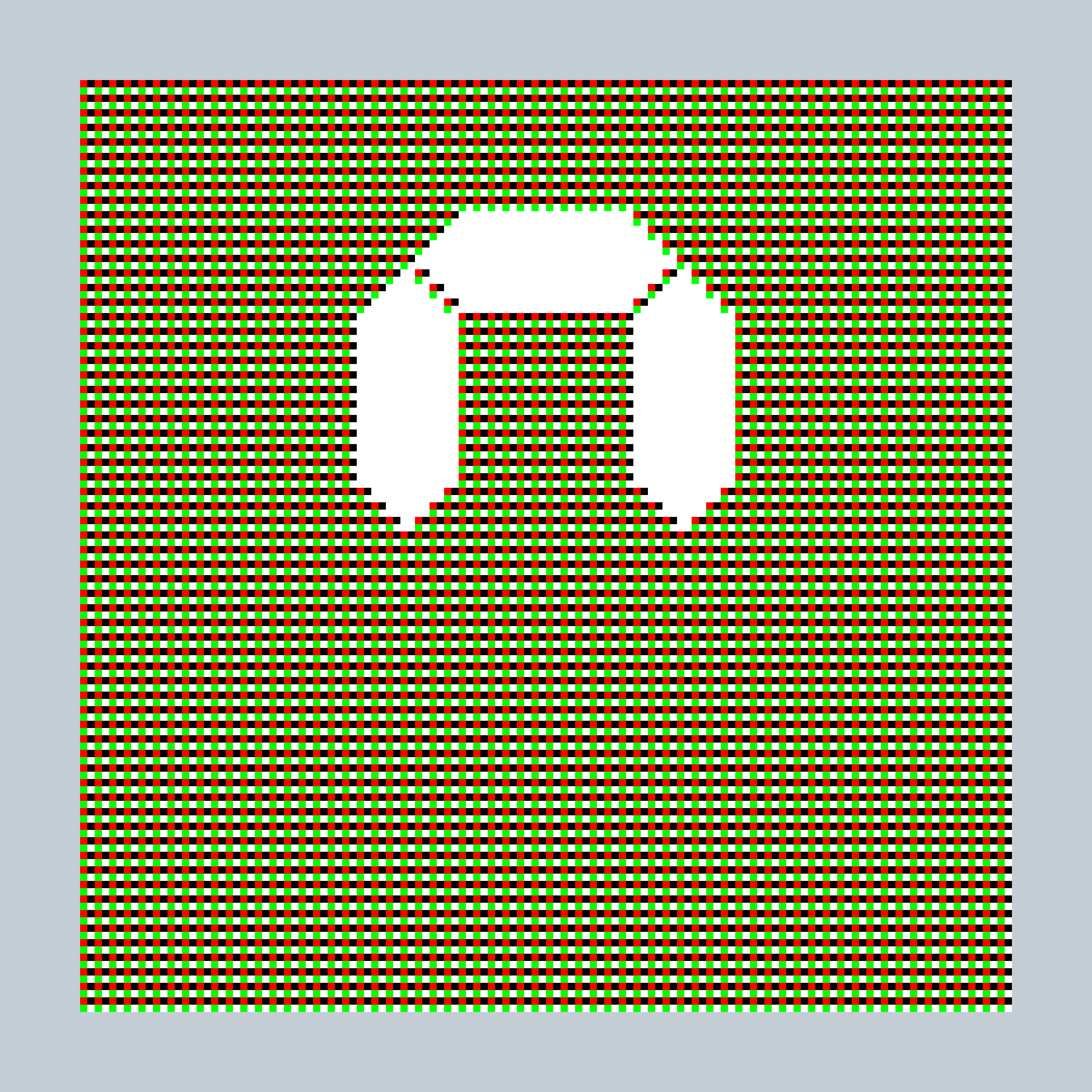 Art Blocks - Art Blocks v2 - 27-Bit Digital #656 - NFT # 21000656