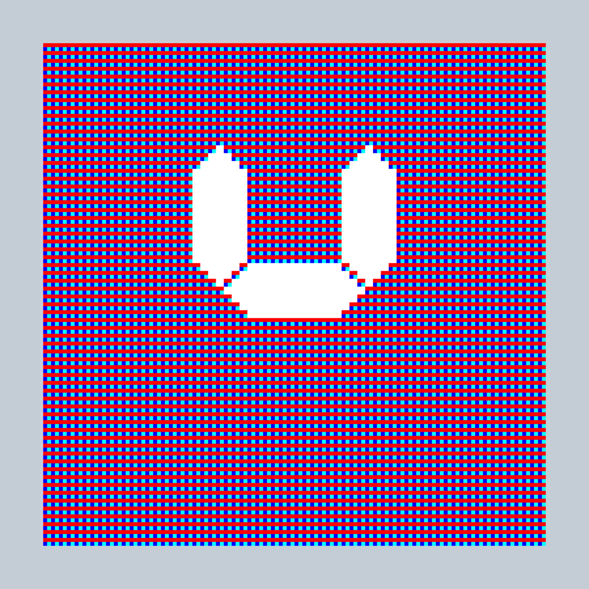 Art Blocks - Art Blocks v2 - 27-Bit Digital #657 - NFT # 21000657