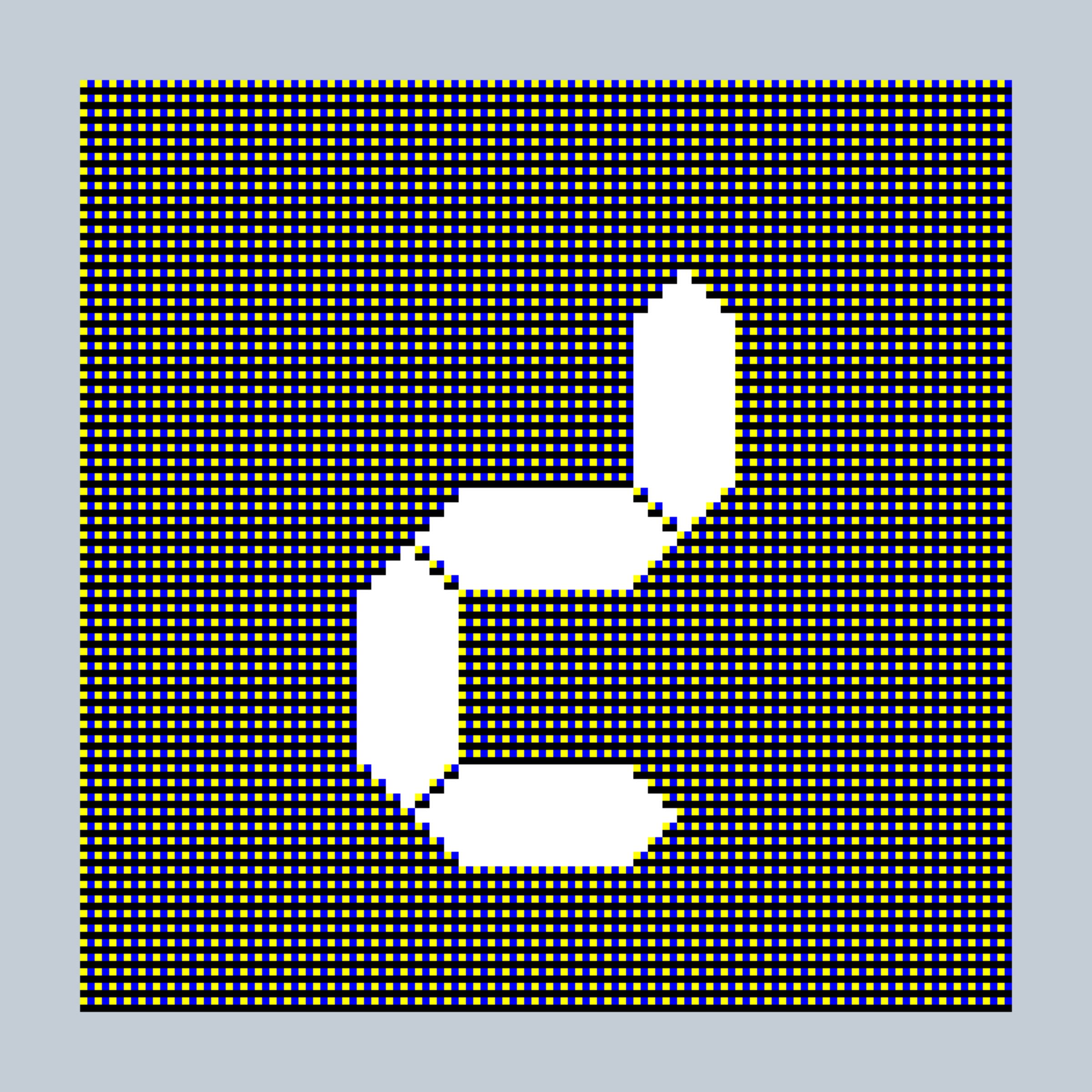 Art Blocks - Art Blocks v2 - 27-Bit Digital #670 - NFT # 21000670