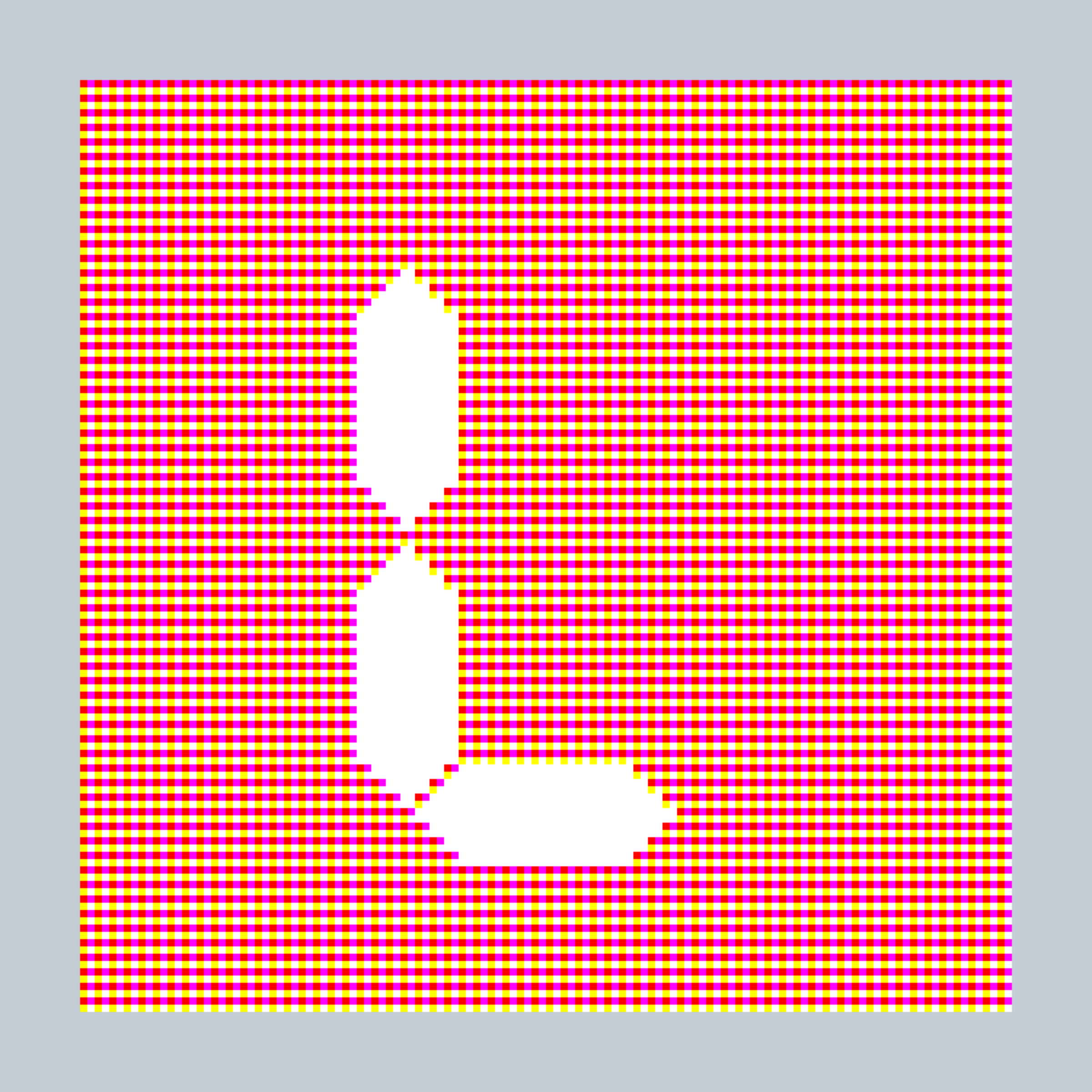 Art Blocks - Art Blocks v2 - 27-Bit Digital #677 - NFT # 21000677