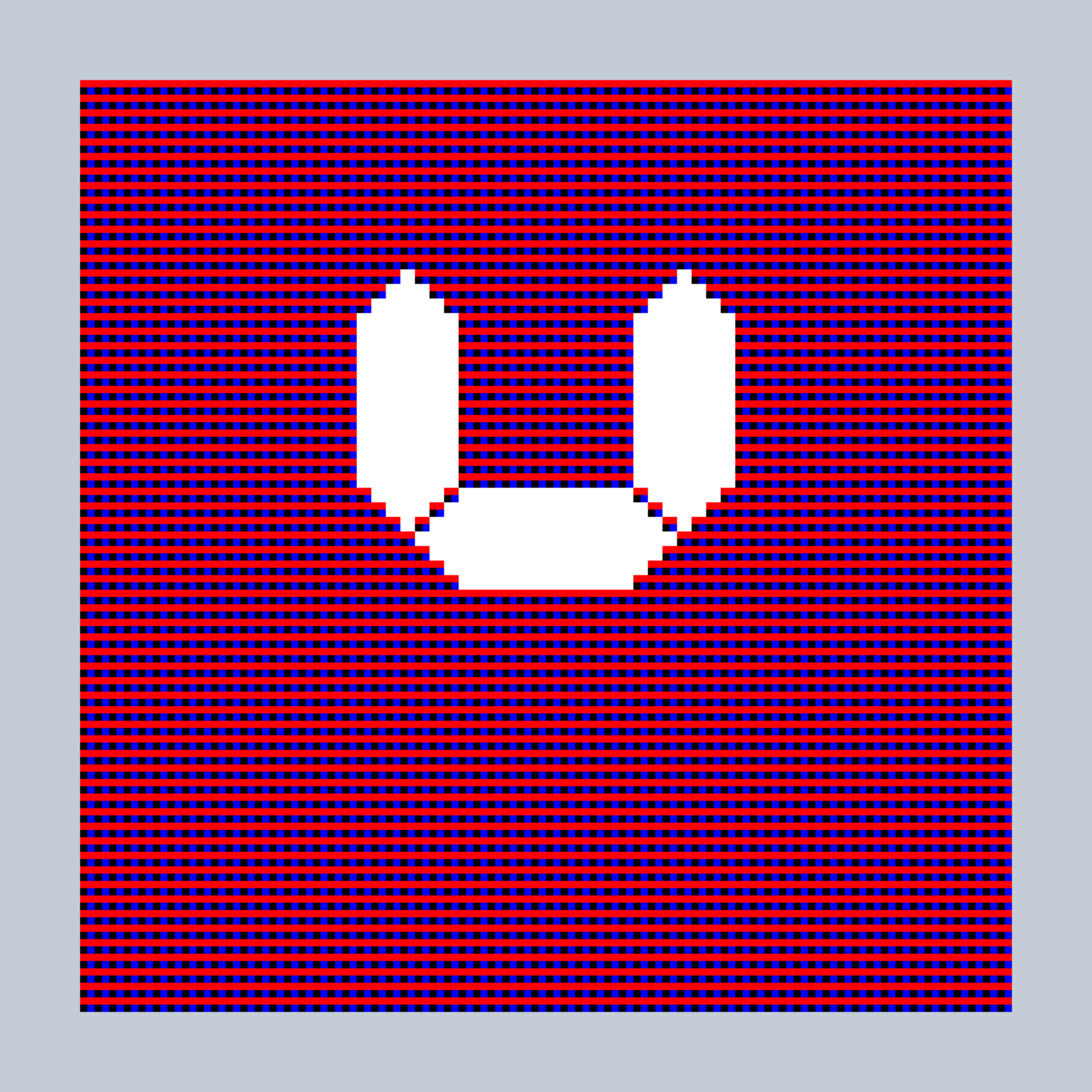 Art Blocks - Art Blocks v2 - 27-Bit Digital #678 - NFT # 21000678