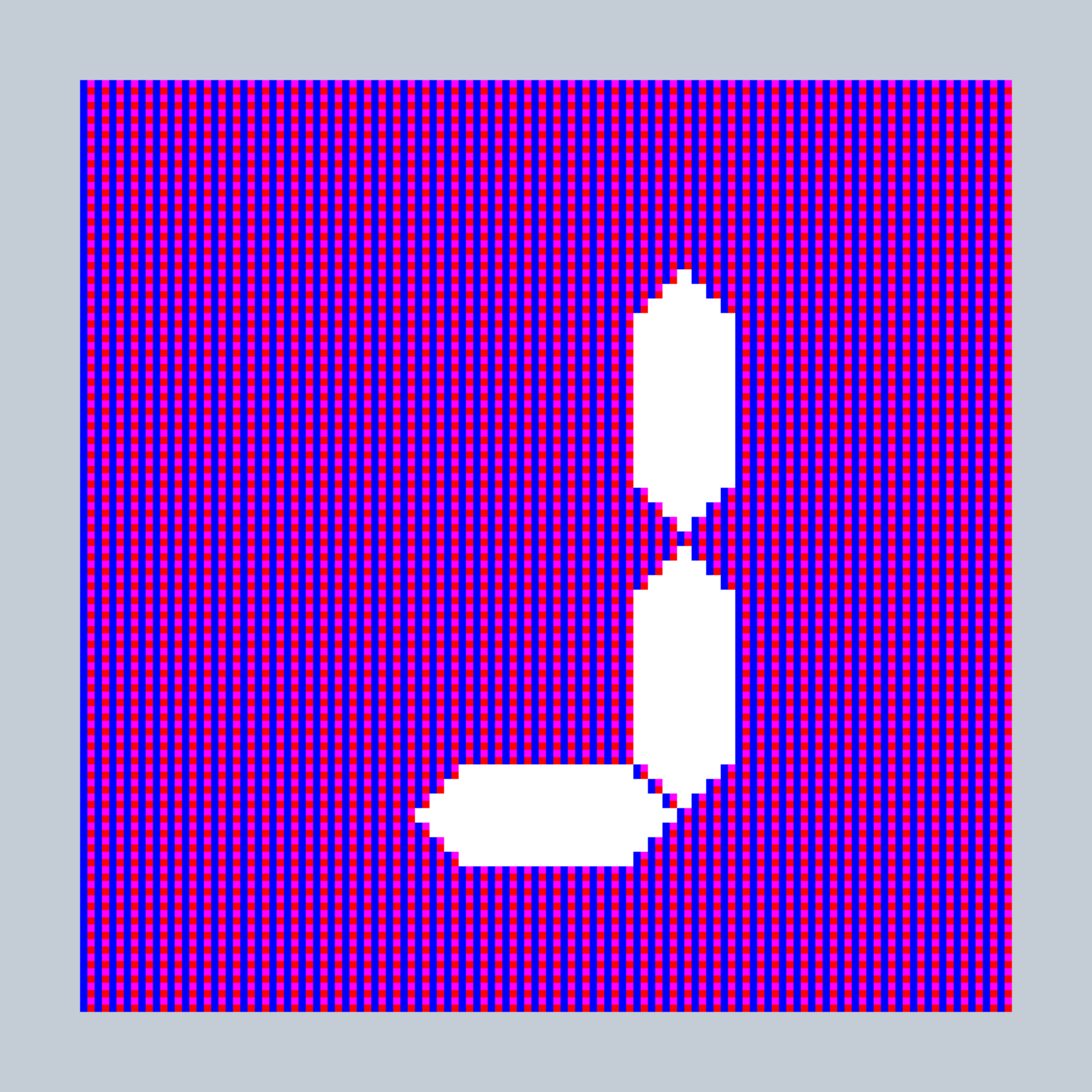 Art Blocks - Art Blocks v2 - 27-Bit Digital #680 - NFT # 21000680