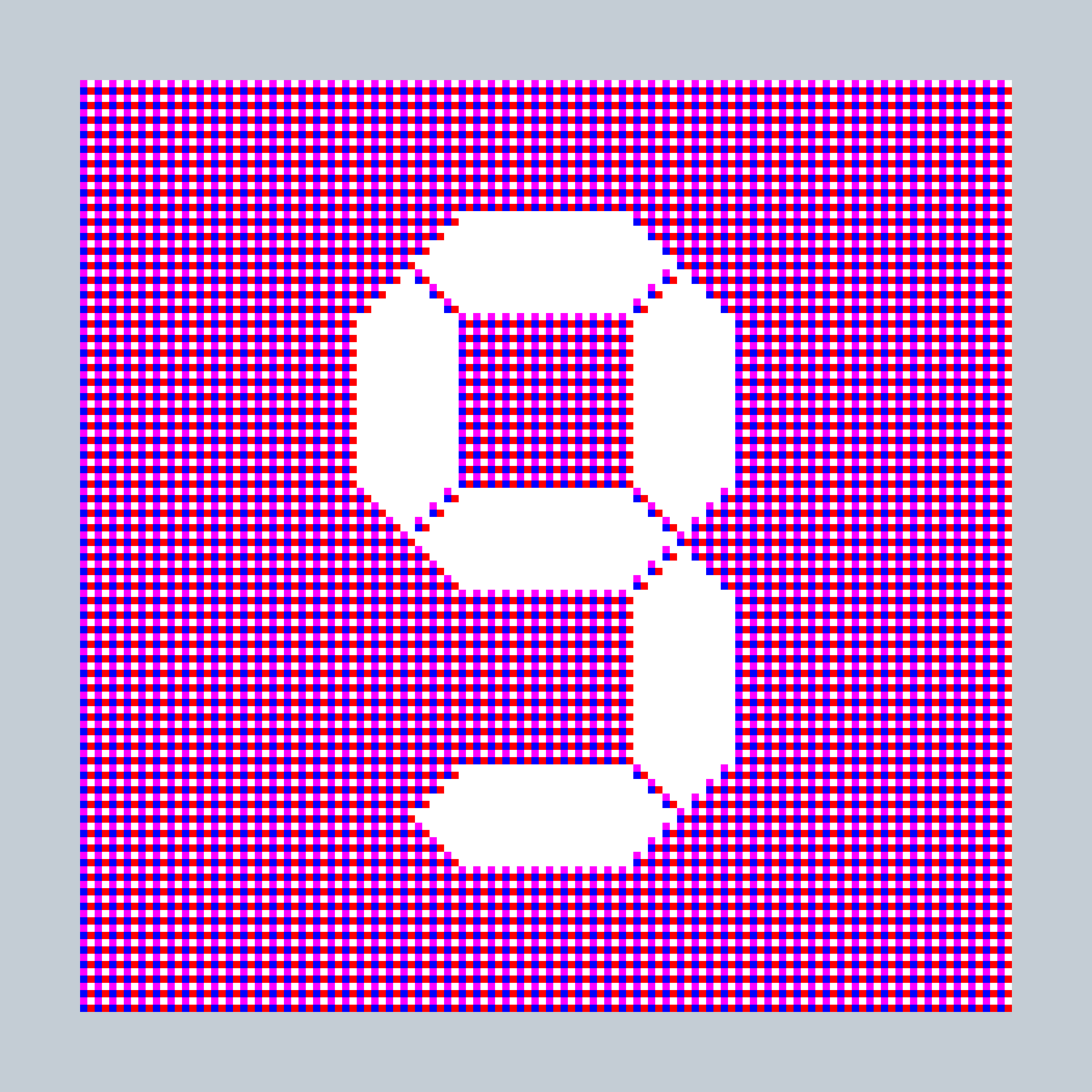 Art Blocks - Art Blocks v2 - 27-Bit Digital #682 - NFT # 21000682