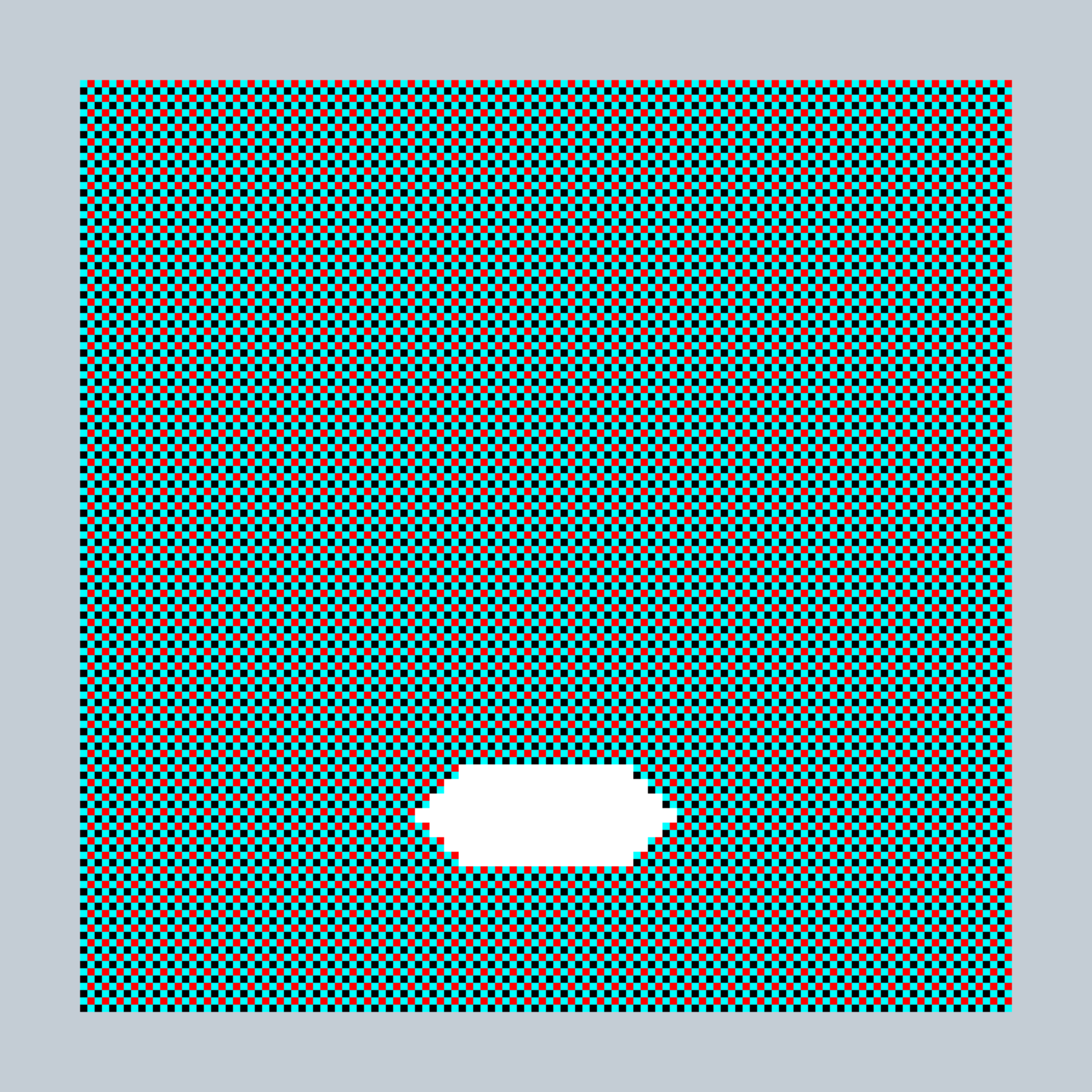 Art Blocks - Art Blocks v2 - 27-Bit Digital #712 - NFT # 21000712