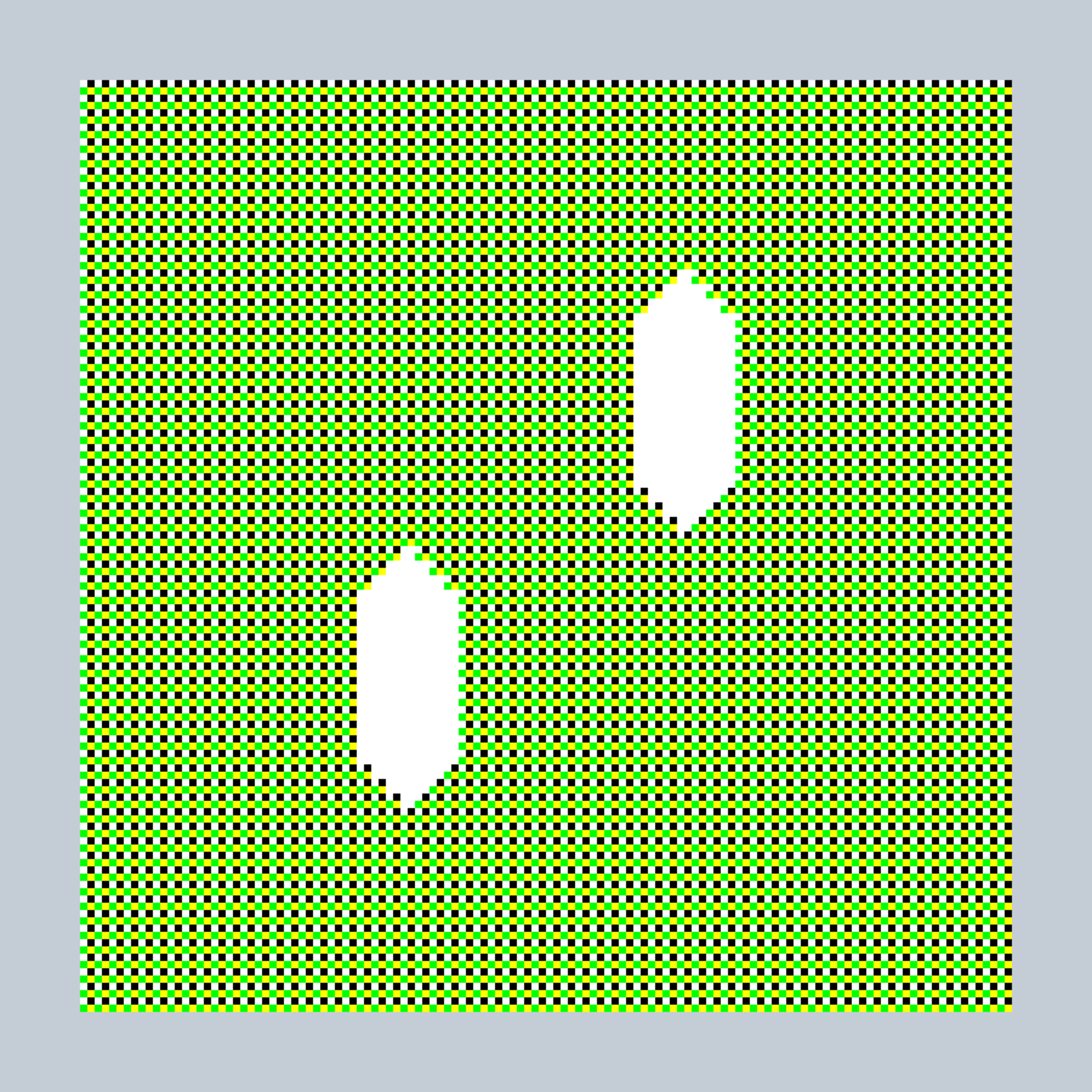 Art Blocks - Art Blocks v2 - 27-Bit Digital #716 - NFT # 21000716