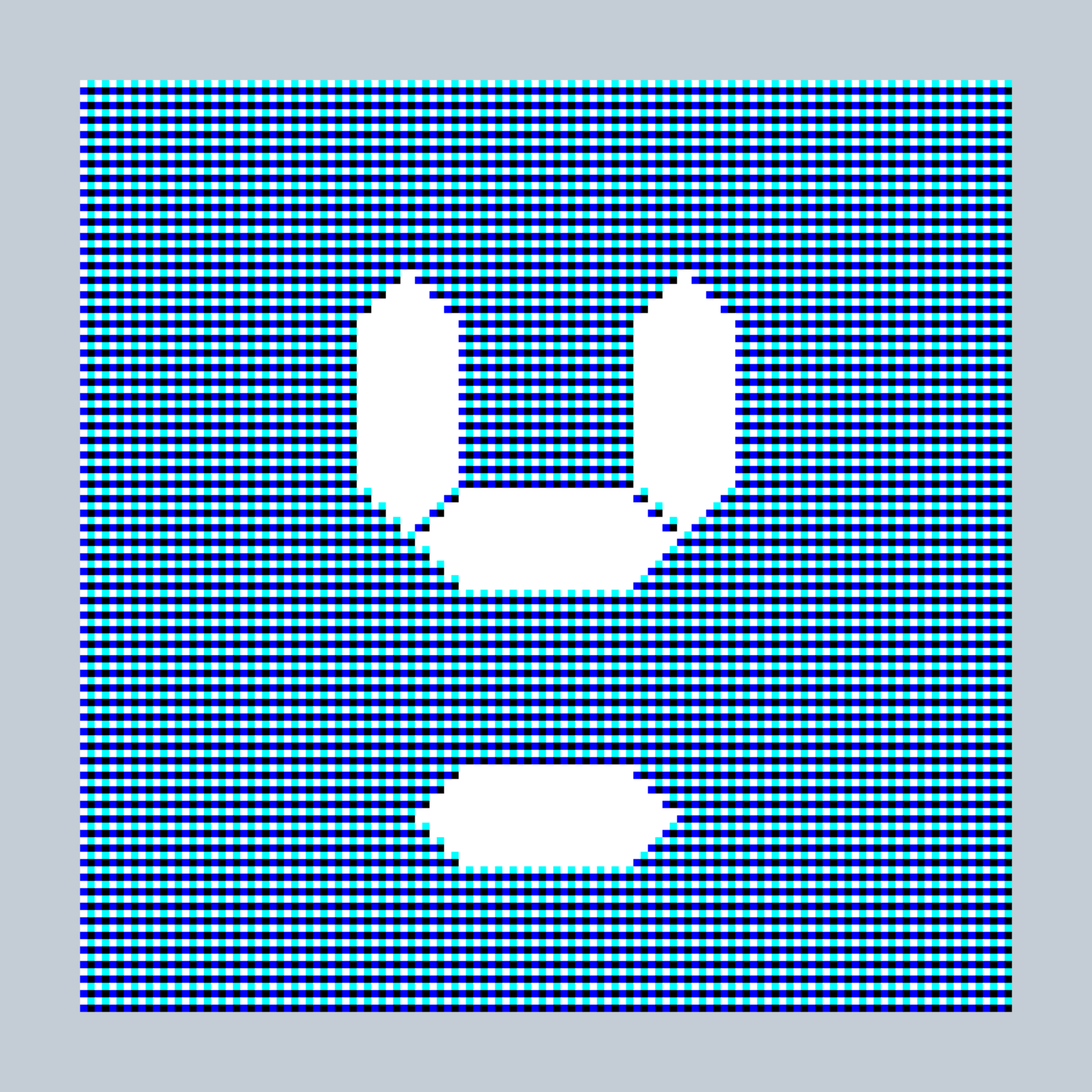 Art Blocks - Art Blocks v2 - 27-Bit Digital #720 - NFT # 21000720