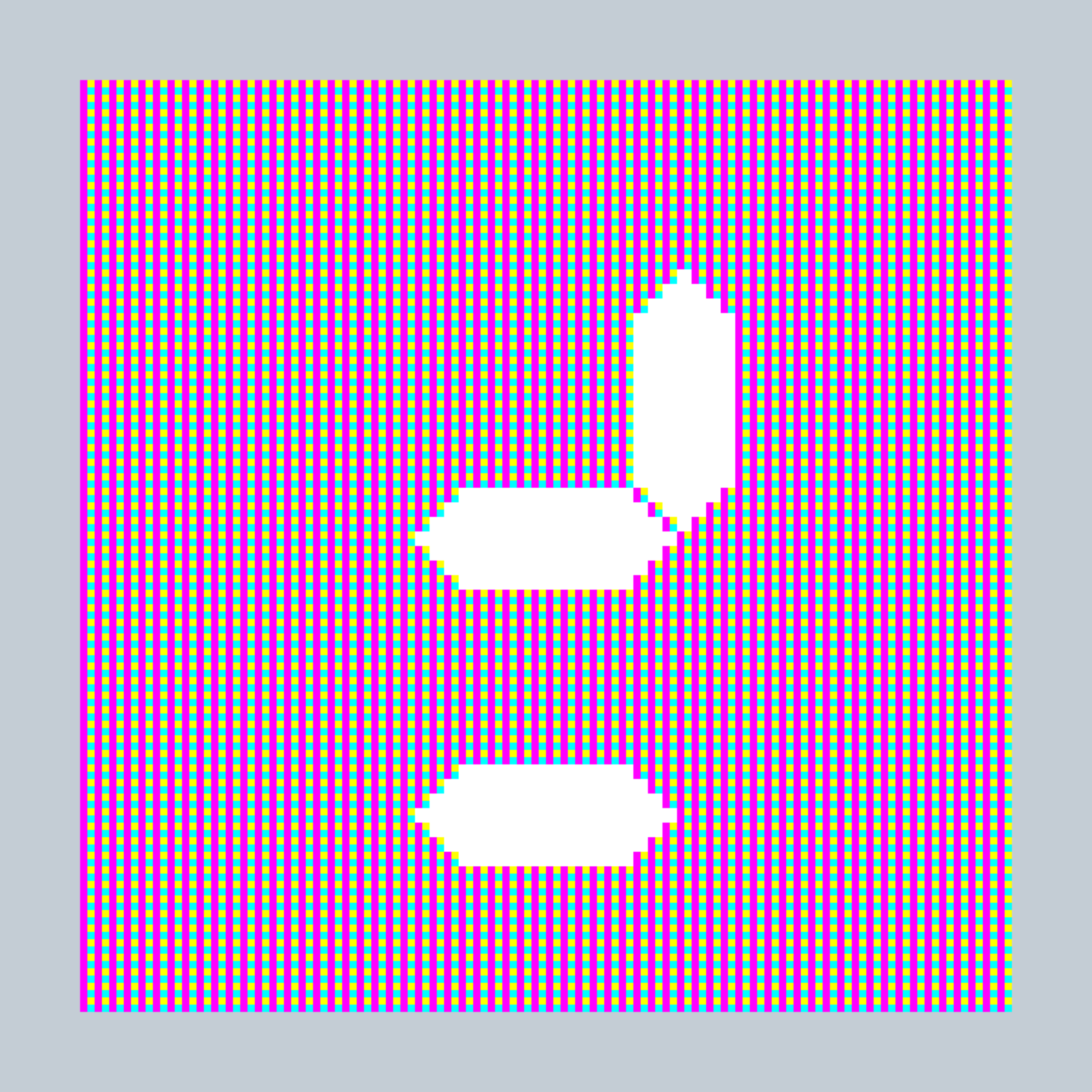 Art Blocks - Art Blocks v2 - 27-Bit Digital #722 - NFT # 21000722