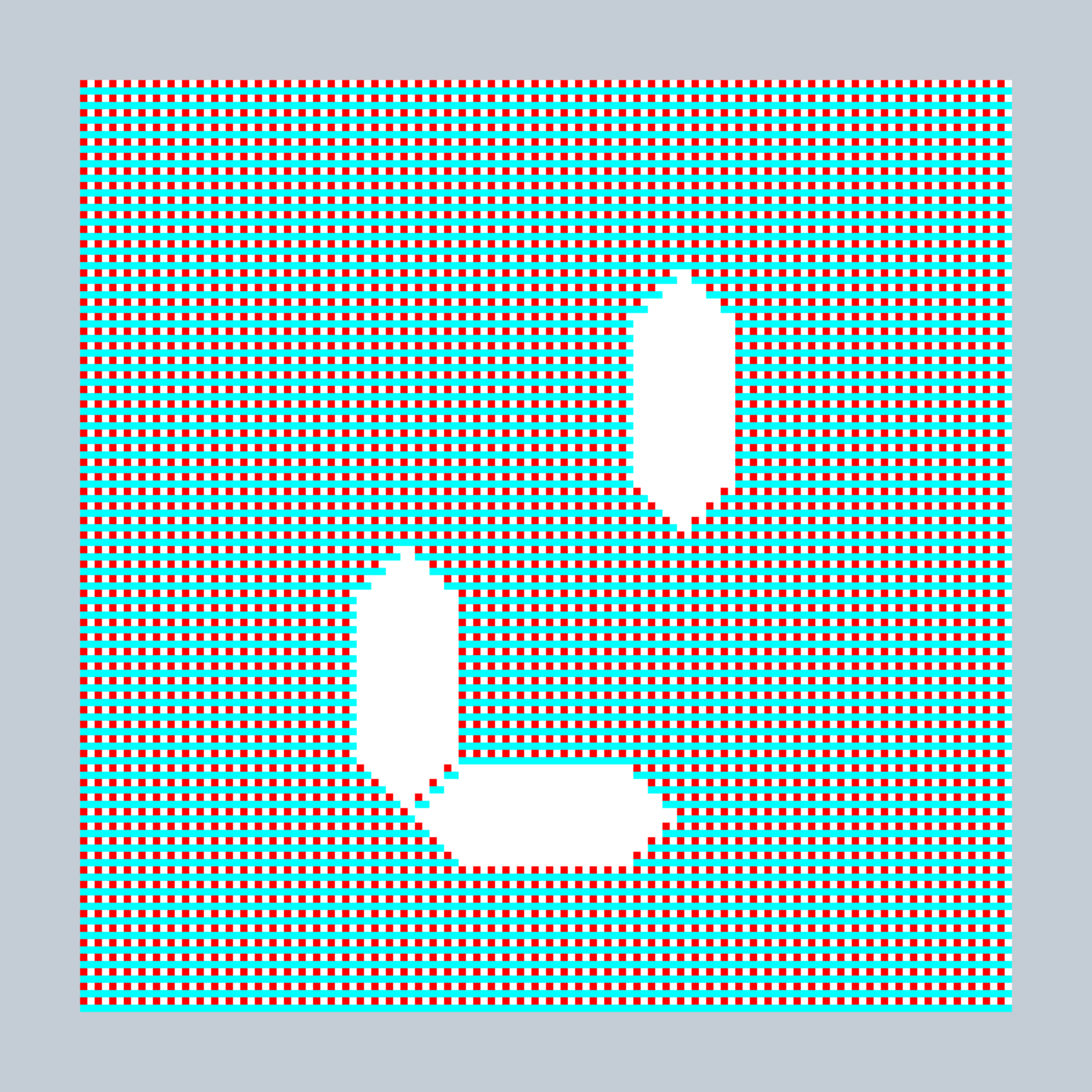 Art Blocks - Art Blocks v2 - 27-Bit Digital #723 - NFT # 21000723