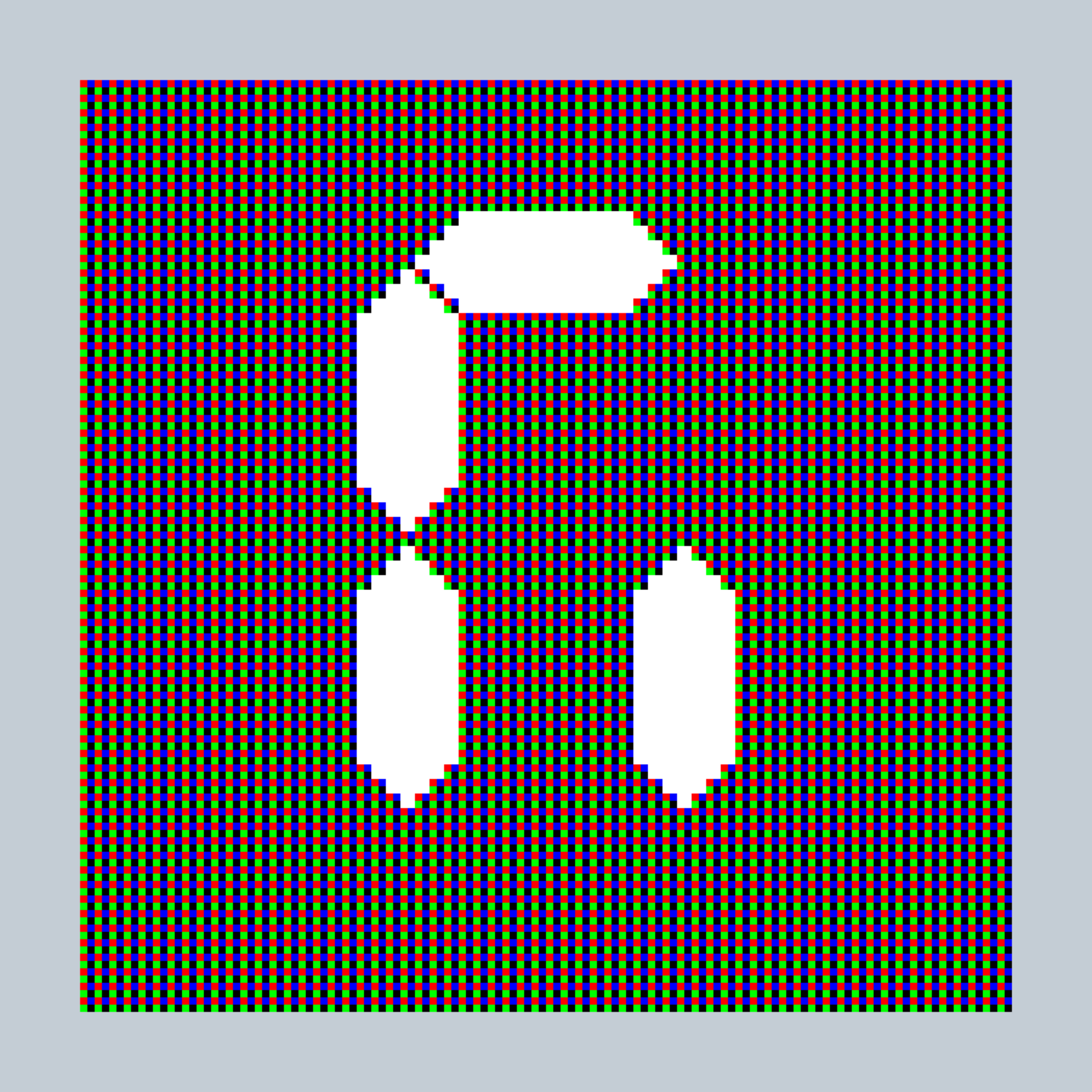 Art Blocks - Art Blocks v2 - 27-Bit Digital #726 - NFT # 21000726