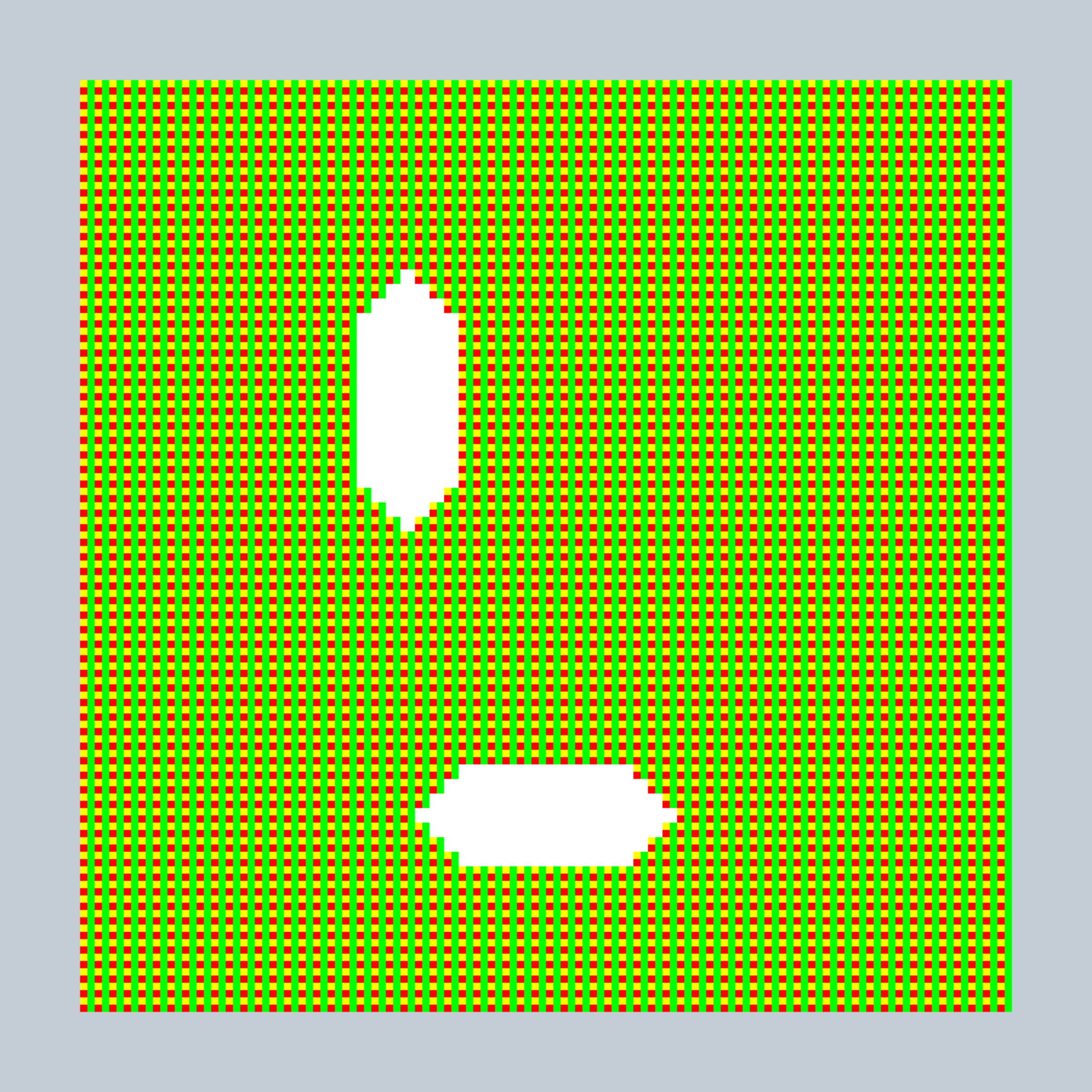 Art Blocks - Art Blocks v2 - 27-Bit Digital #736 - NFT # 21000736