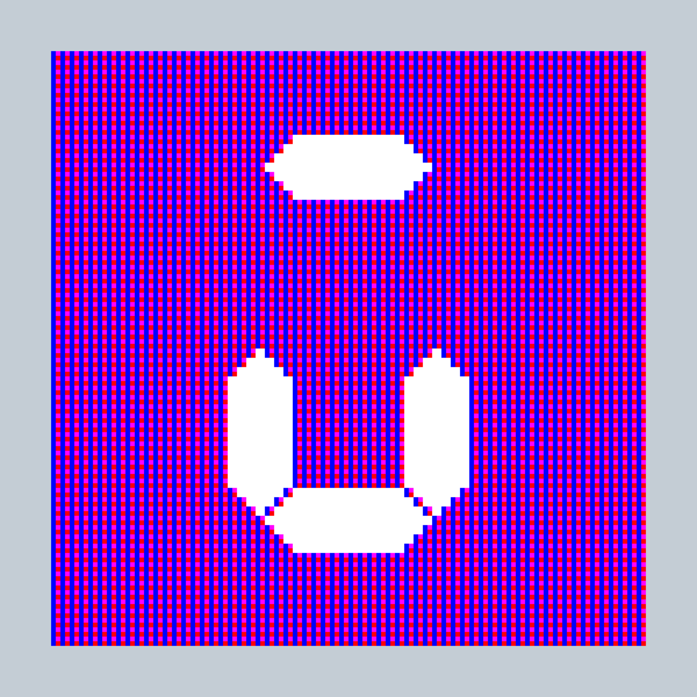 Art Blocks - Art Blocks v2 - 27-Bit Digital #754 - NFT # 21000754