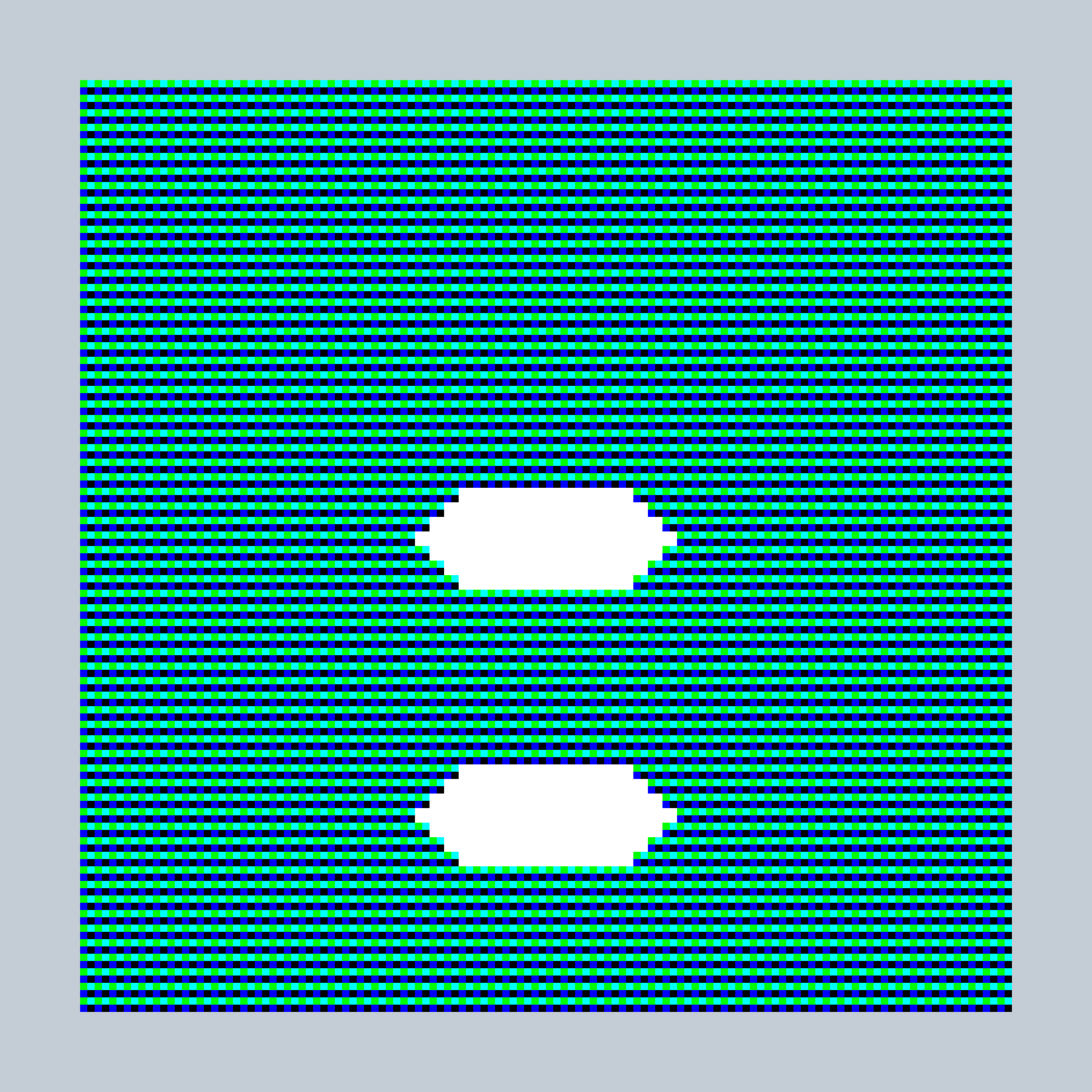 Art Blocks - Art Blocks v2 - 27-Bit Digital #759 - NFT # 21000759