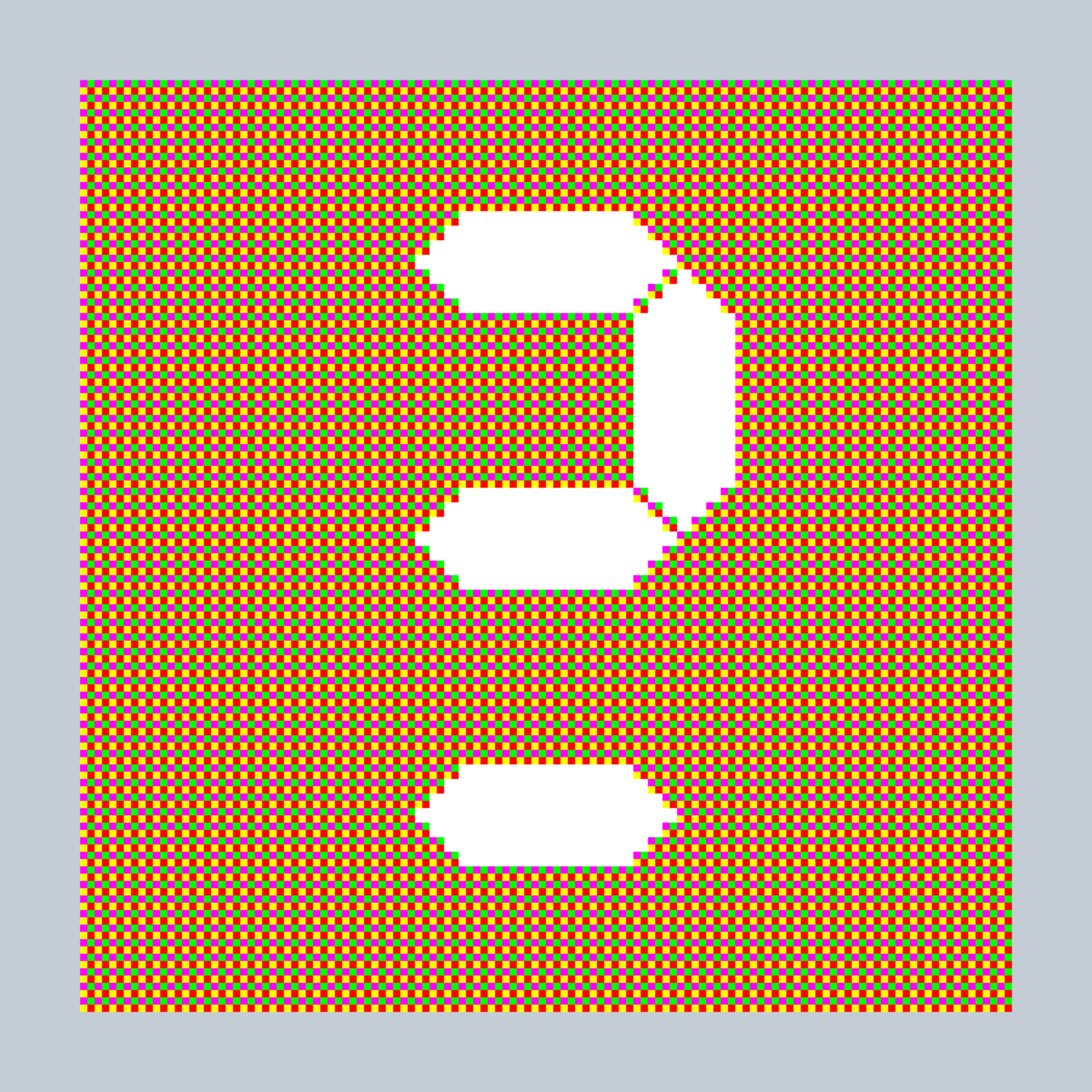 Art Blocks - Art Blocks v2 - 27-Bit Digital #760 - NFT # 21000760