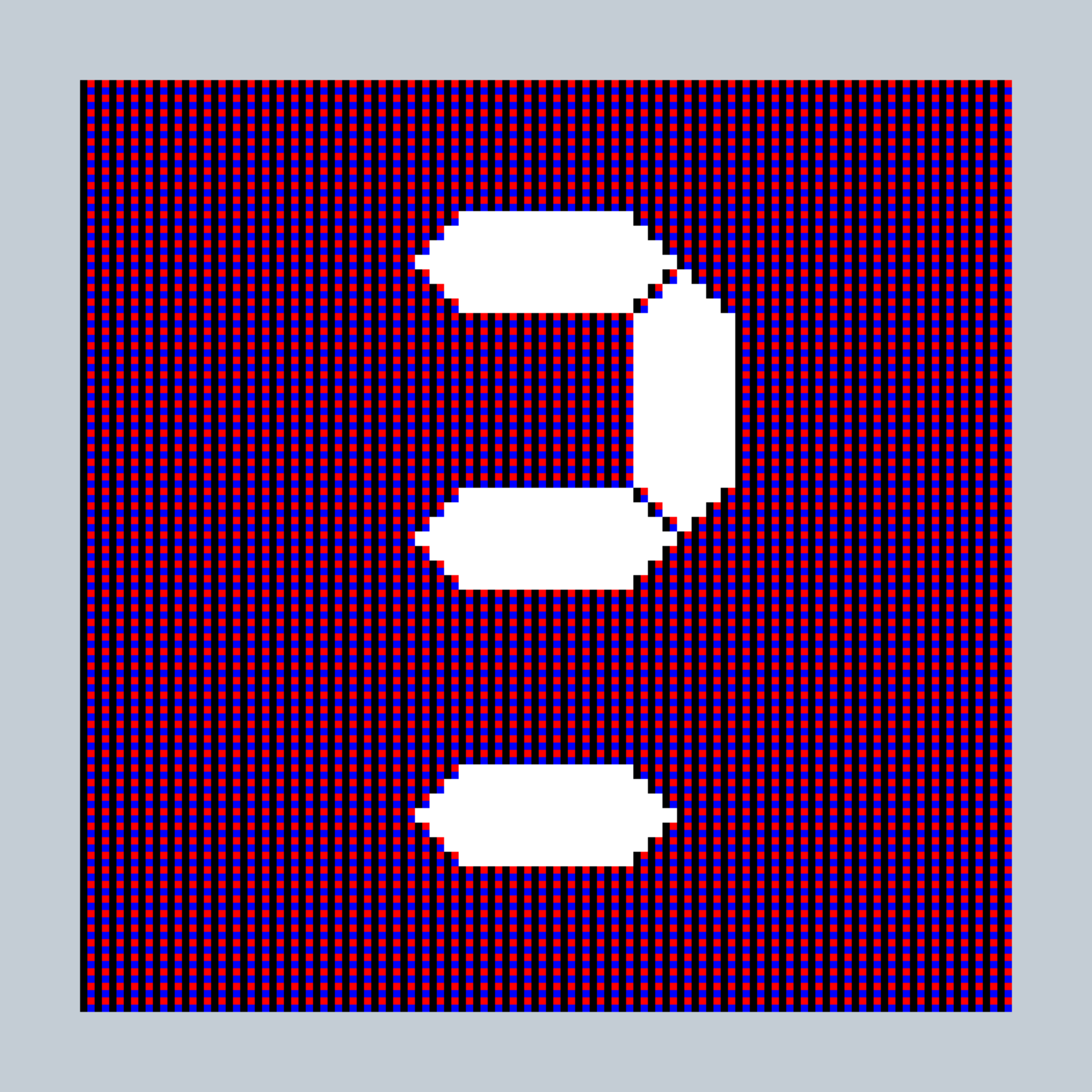 Art Blocks - Art Blocks v2 - 27-Bit Digital #764 - NFT # 21000764