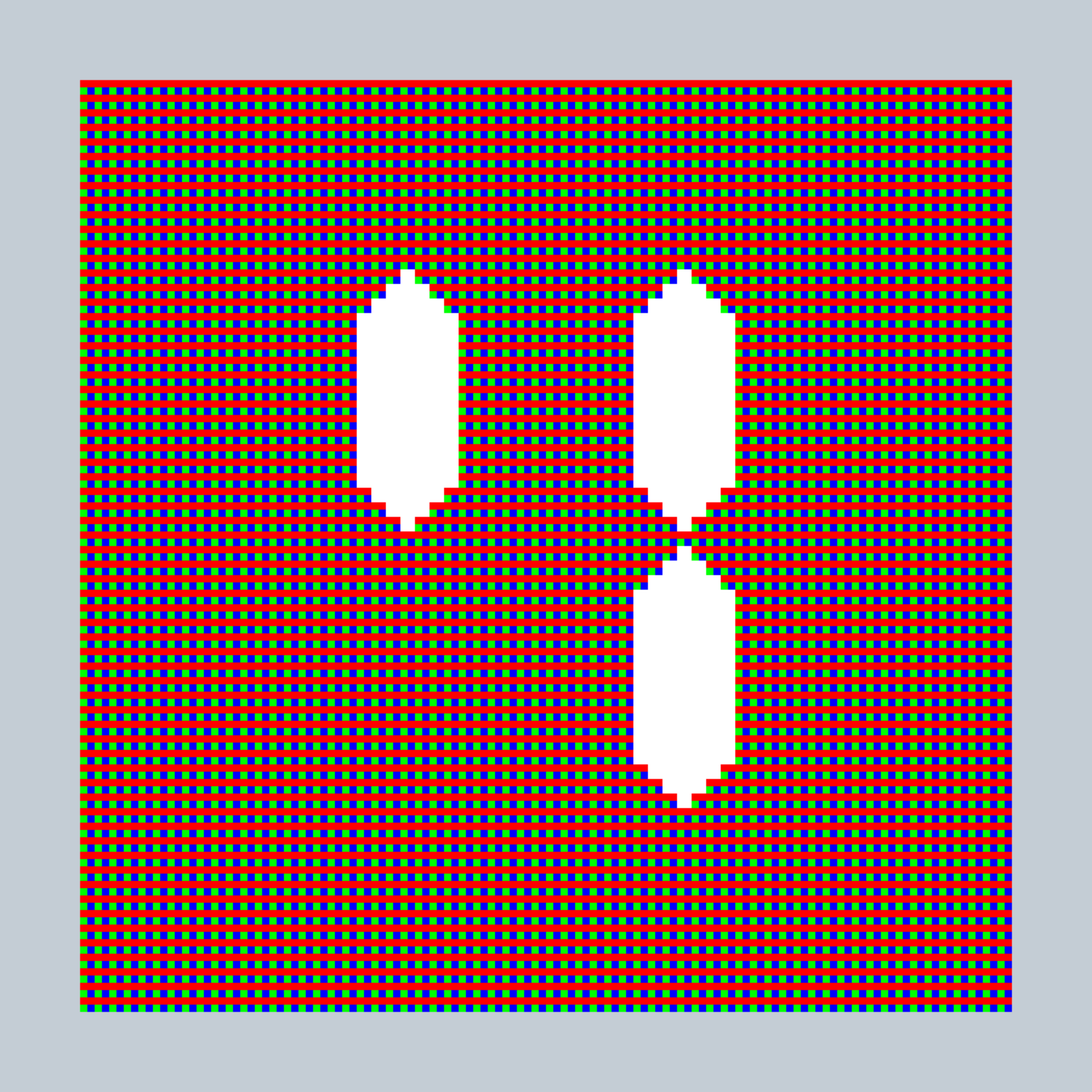 Art Blocks - Art Blocks v2 - 27-Bit Digital #766 - NFT # 21000766