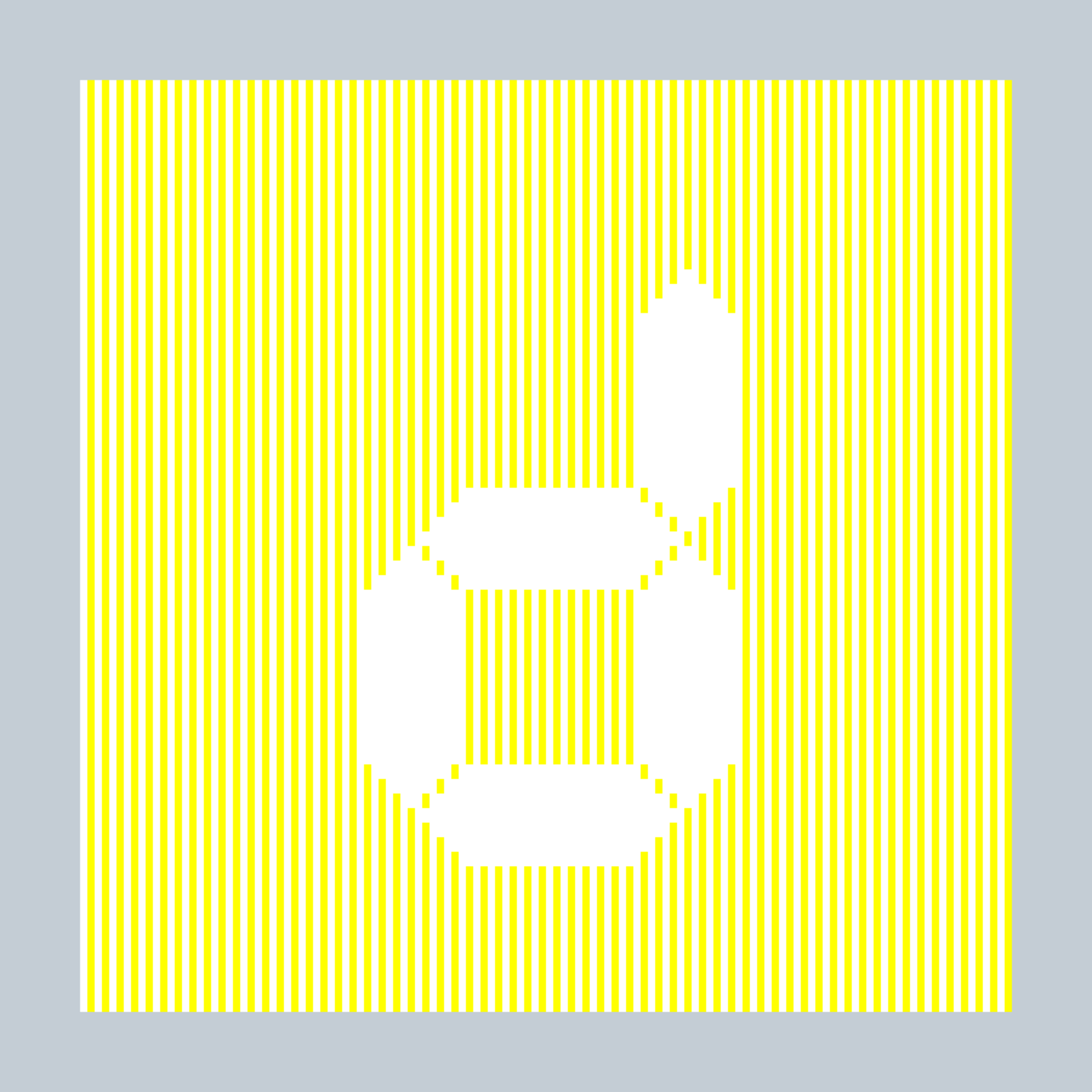 Art Blocks - Art Blocks v2 - 27-Bit Digital #772 - NFT # 21000772