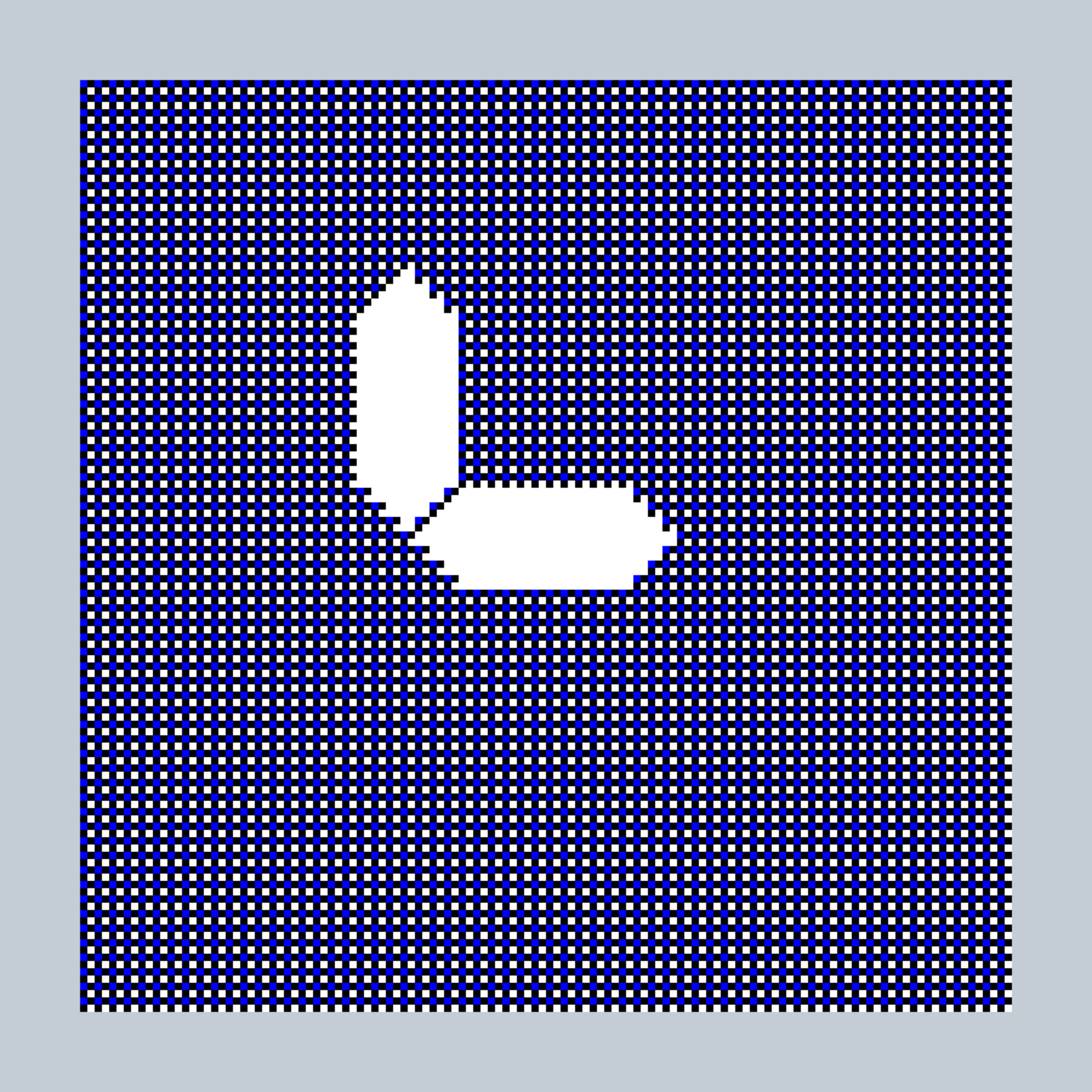 Art Blocks - Art Blocks v2 - 27-Bit Digital #783 - NFT # 21000783