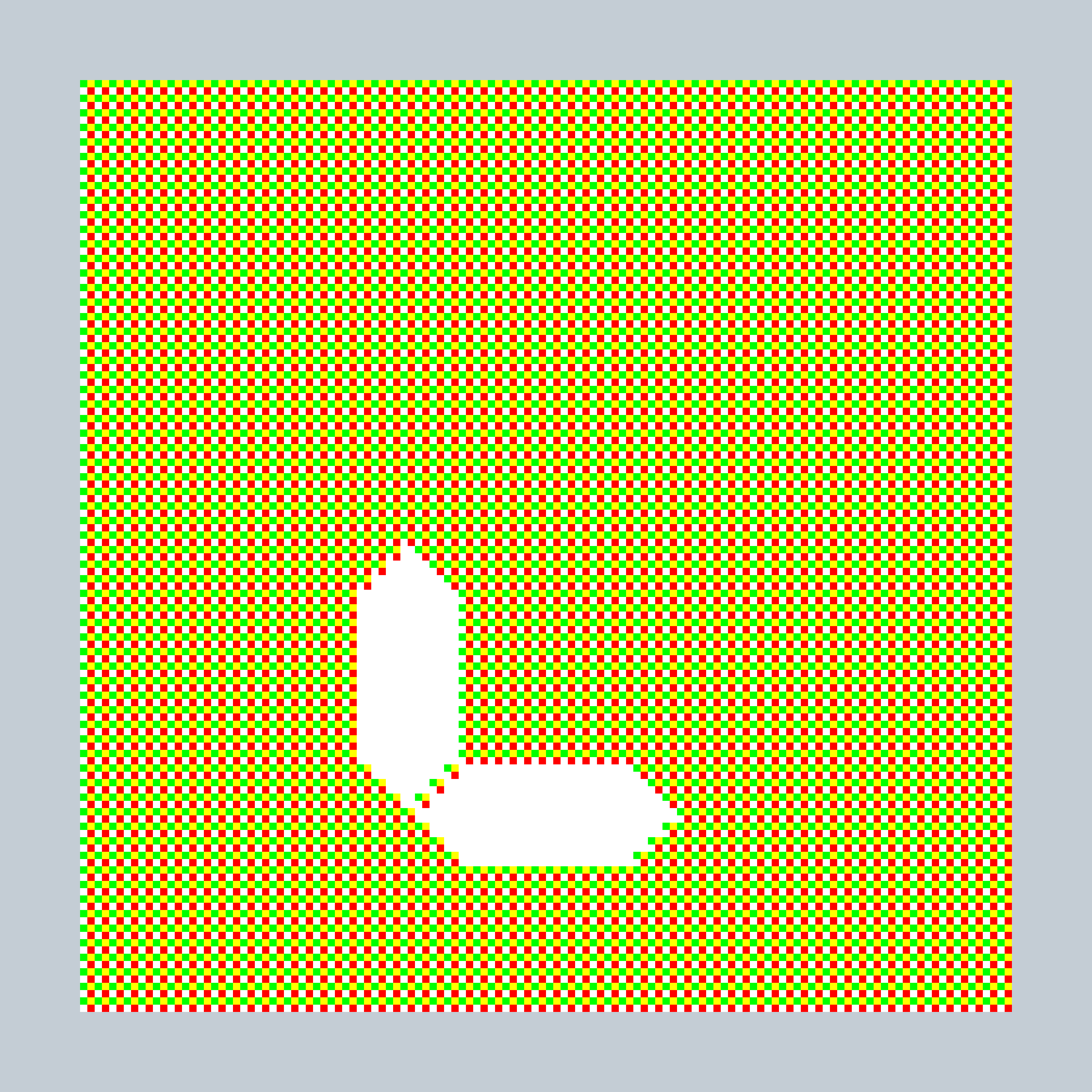 Art Blocks - Art Blocks v2 - 27-Bit Digital #784 - NFT # 21000784