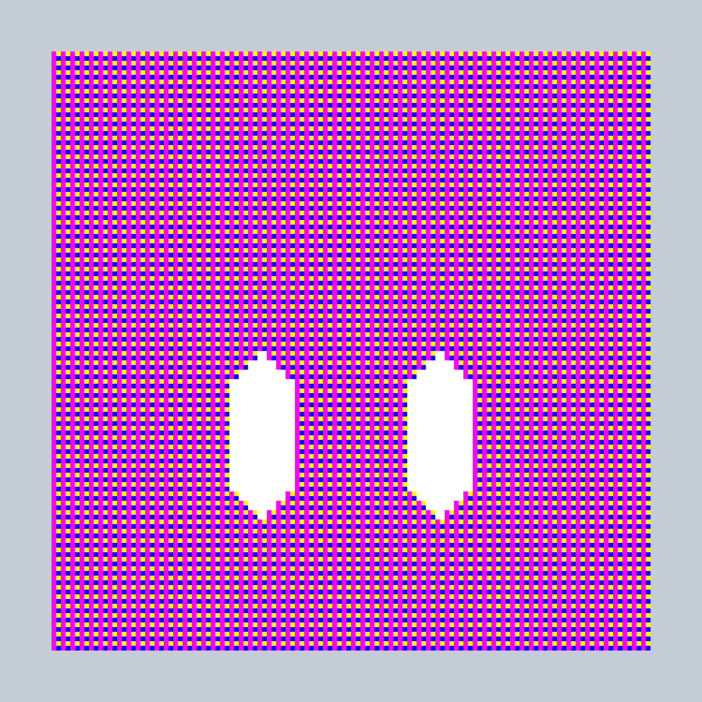 Art Blocks - Art Blocks v2 - 27-Bit Digital #786 - NFT # 21000786