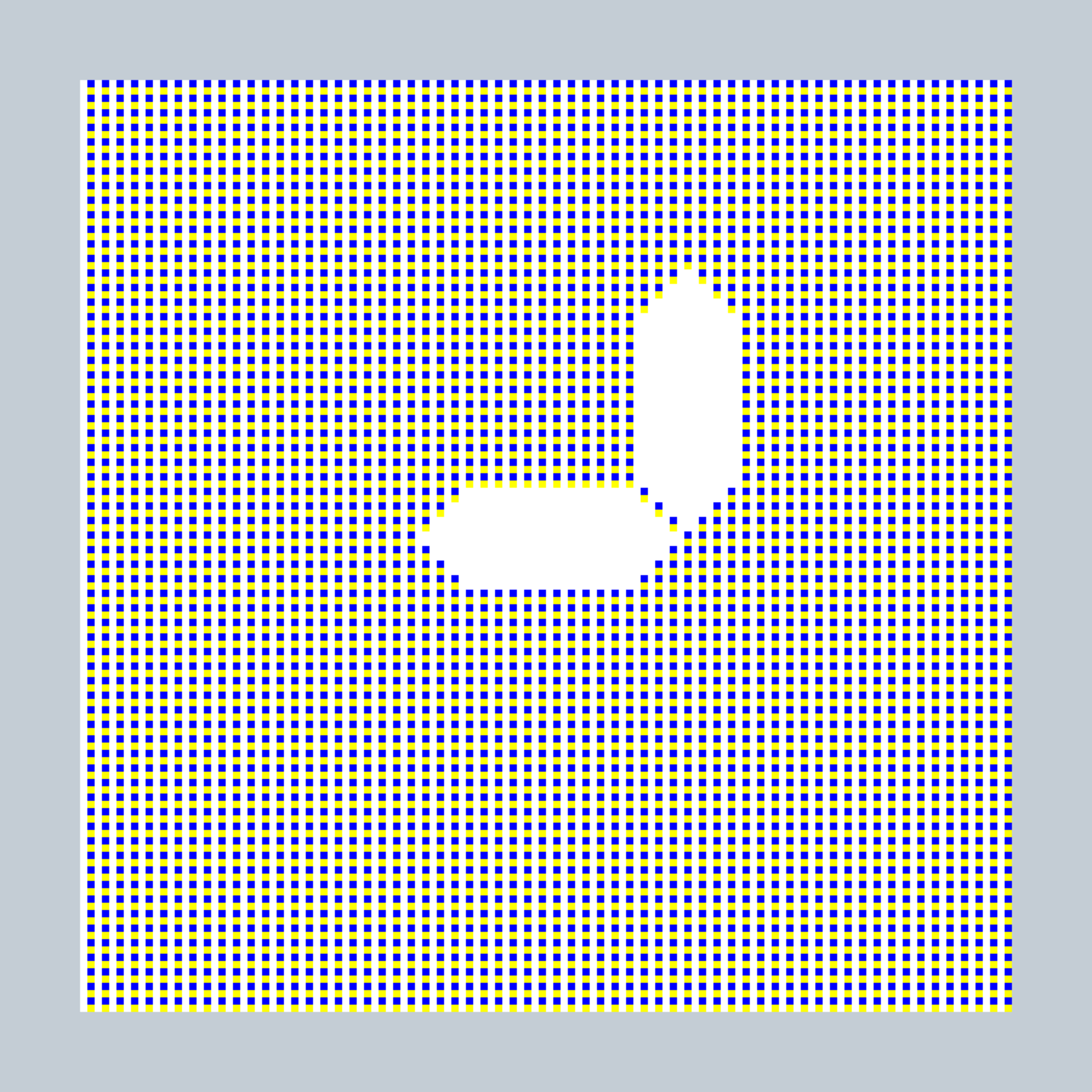 Art Blocks - Art Blocks v2 - 27-Bit Digital #791 - NFT # 21000791