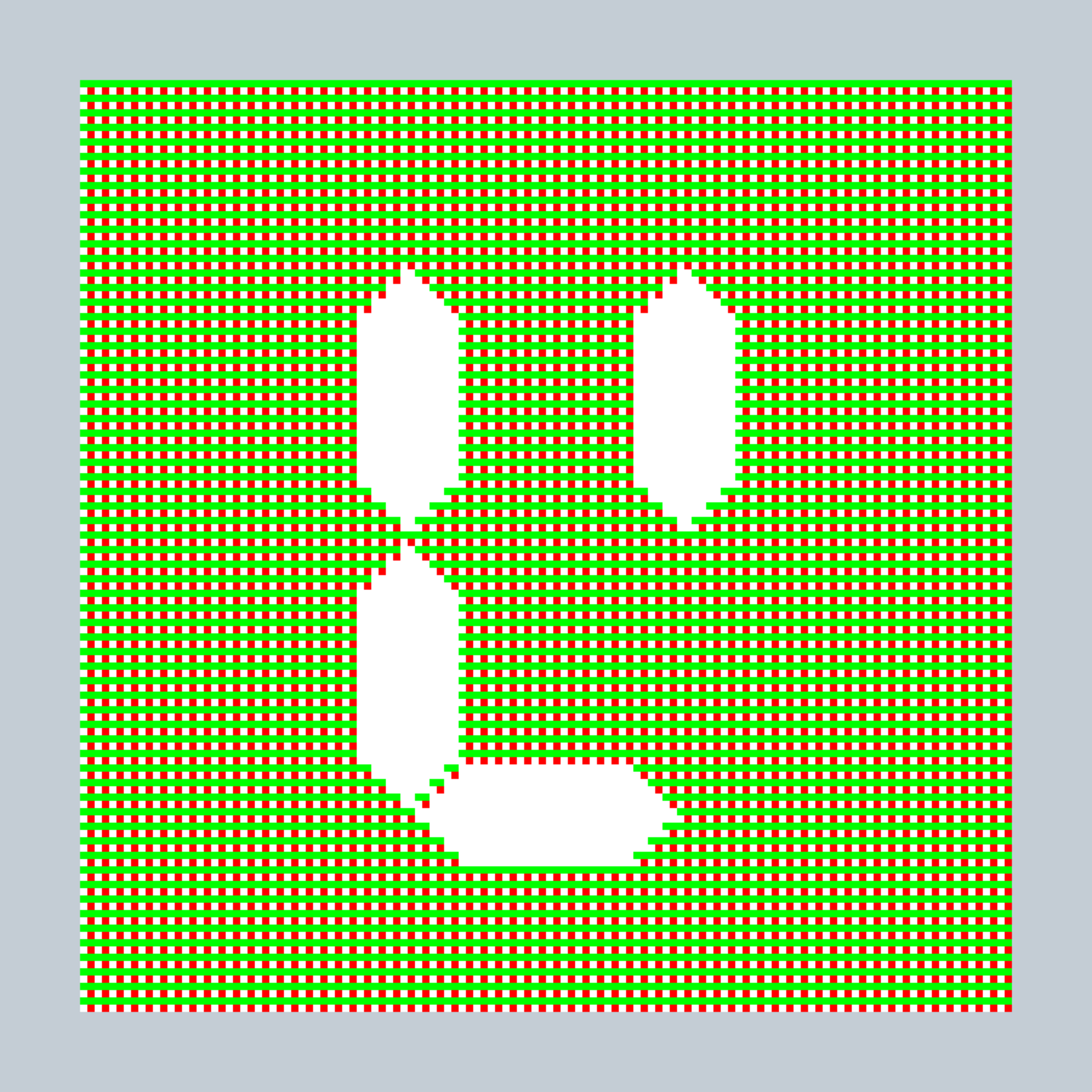 Art Blocks - Art Blocks v2 - 27-Bit Digital #808 - NFT # 21000808