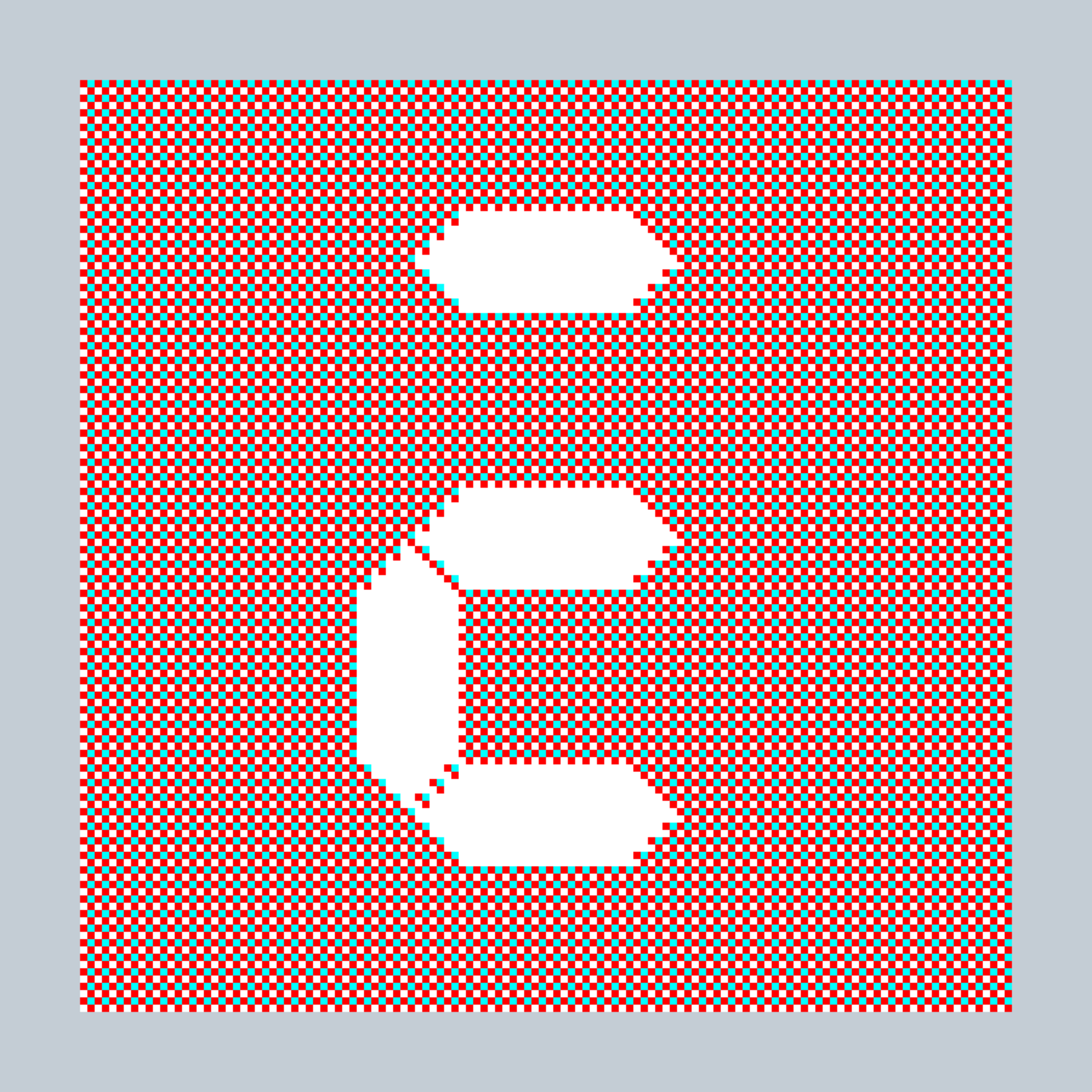 Art Blocks - Art Blocks v2 - 27-Bit Digital #813 - NFT # 21000813